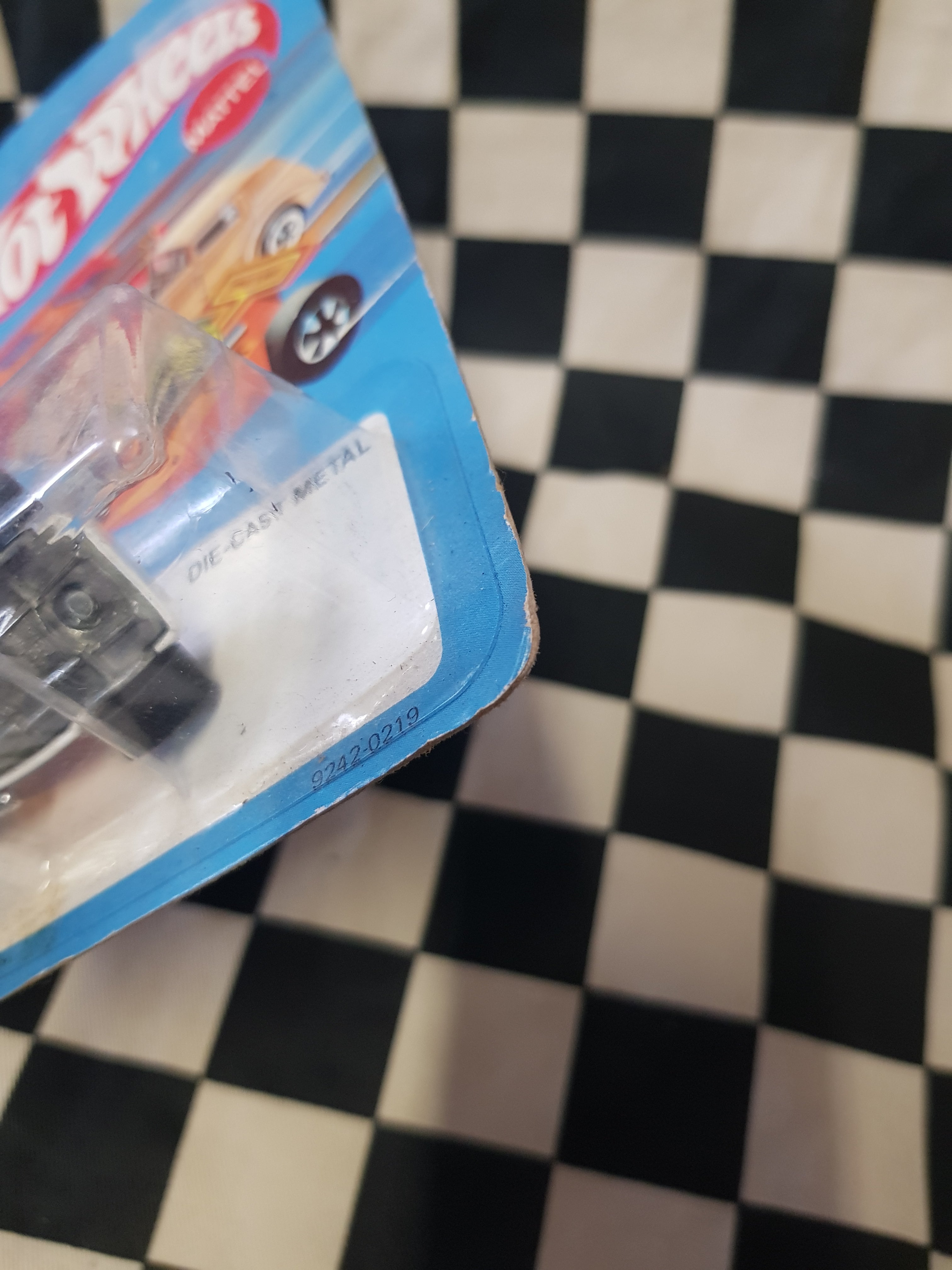 Vintage Hot Wheels Street Rodder ERROR Blackwalls Unpunched Card