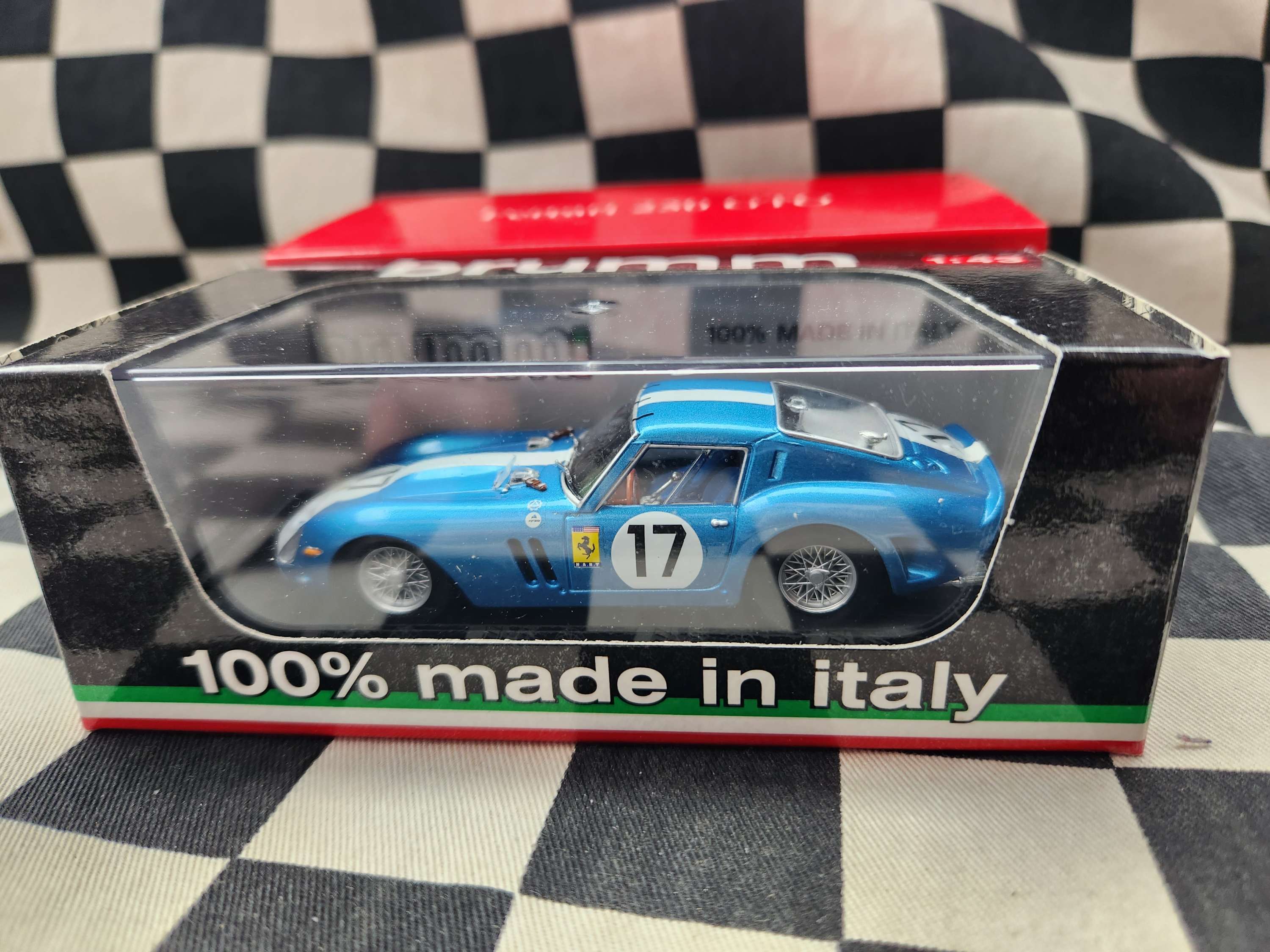 Brumm 1/43 Ferrari 250 GTO 24 Hour Le Mans 1962 Grossman Roberts #17