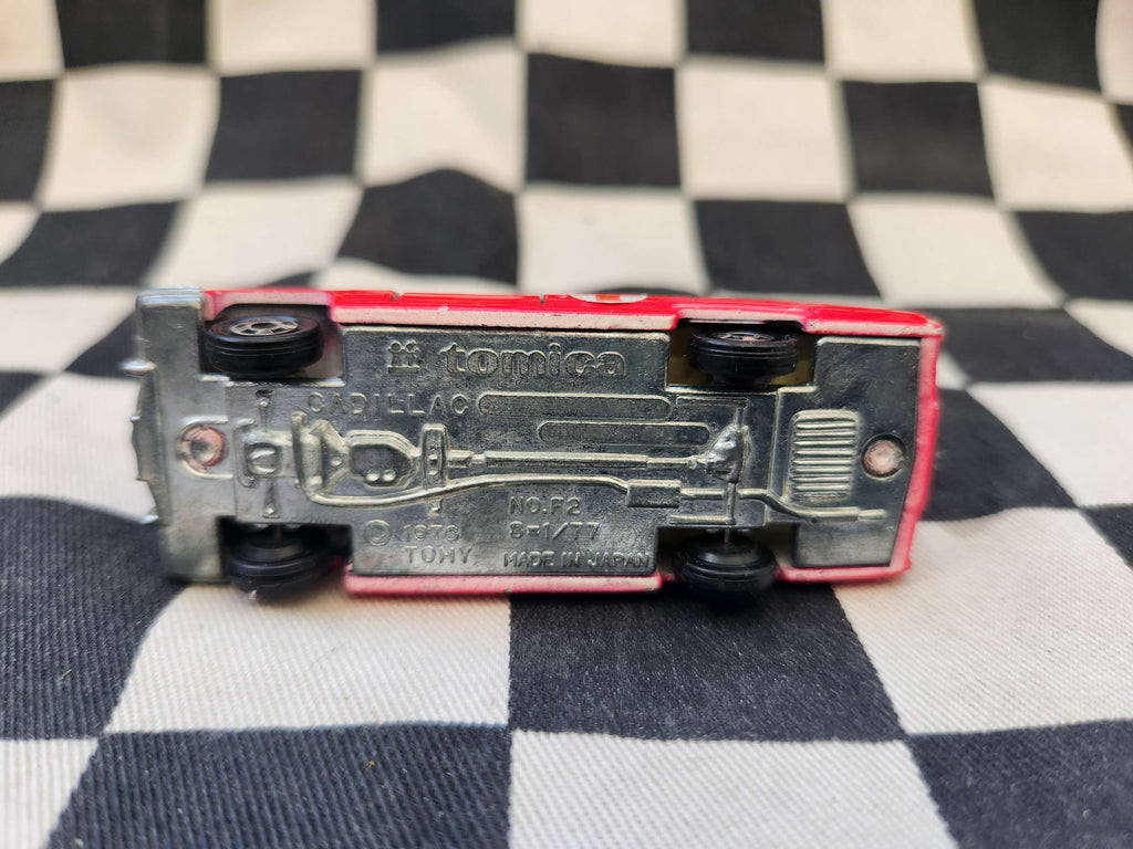 Vintage Loose Tomica Cadillac Ambulance