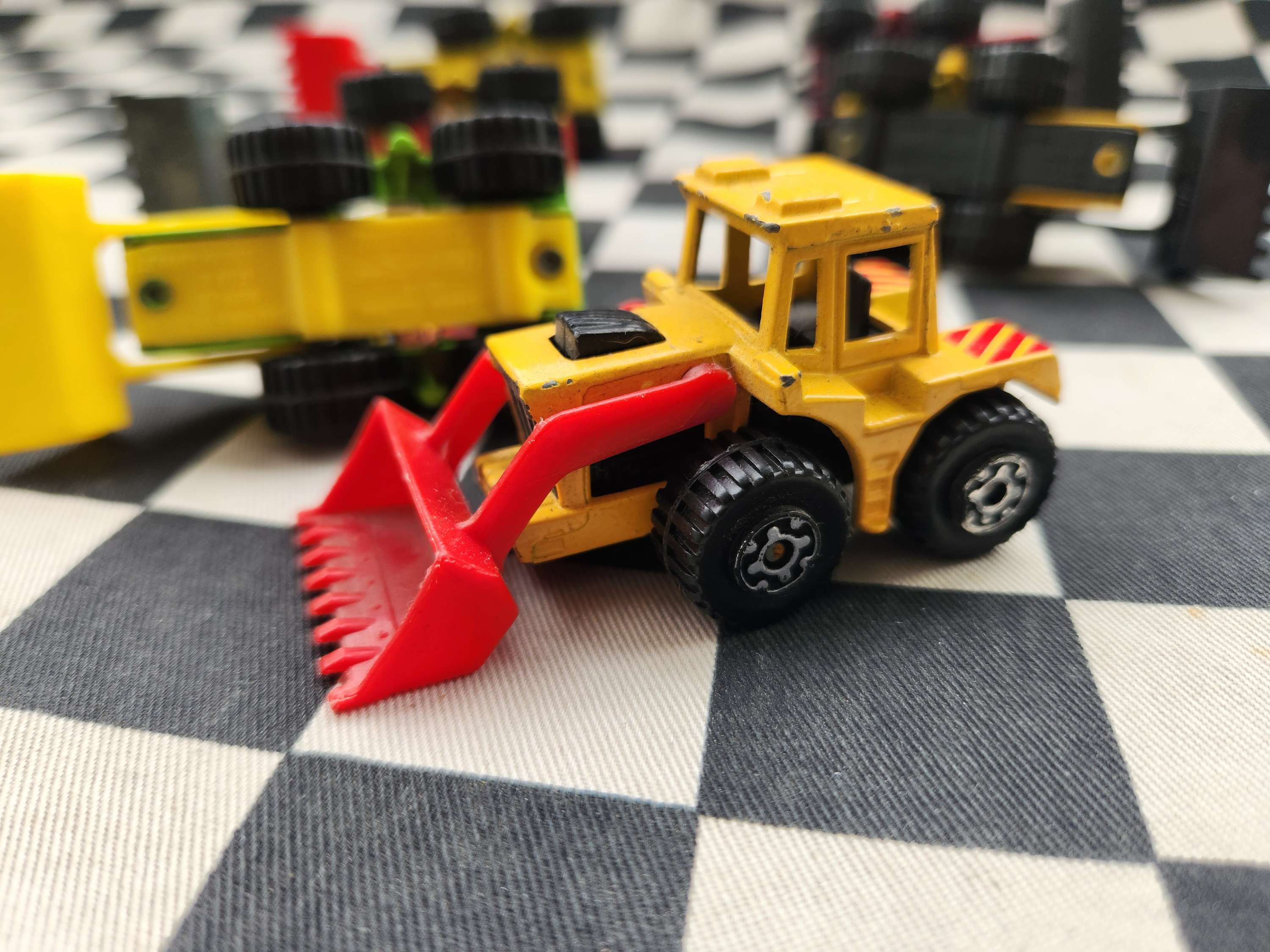 Vintage Loose Matchbox Superfast Tractor Shovel Your Choice of Colours