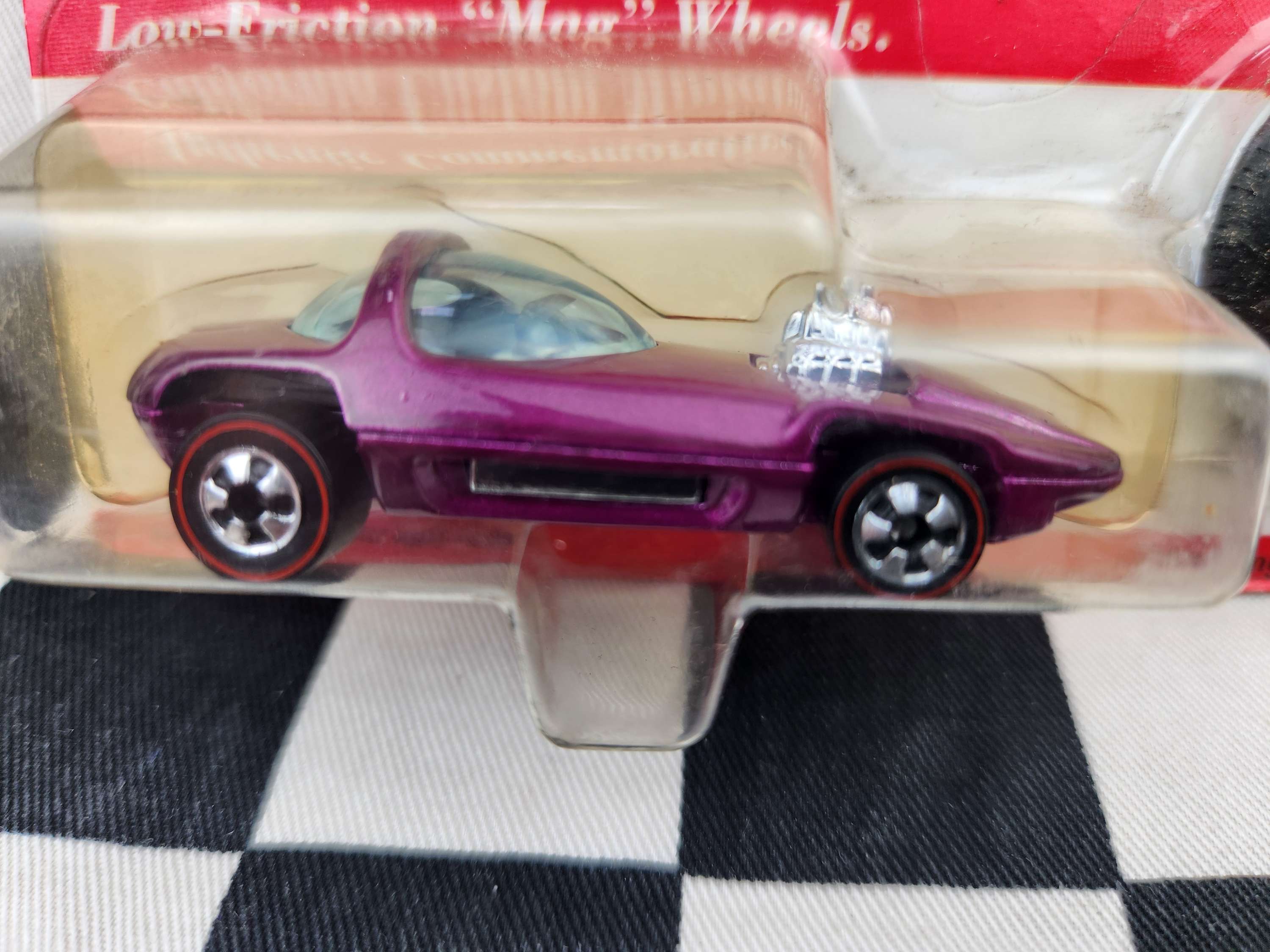Hot Wheels 25th Anniversary REDLINE Silhouette Purple/Pink