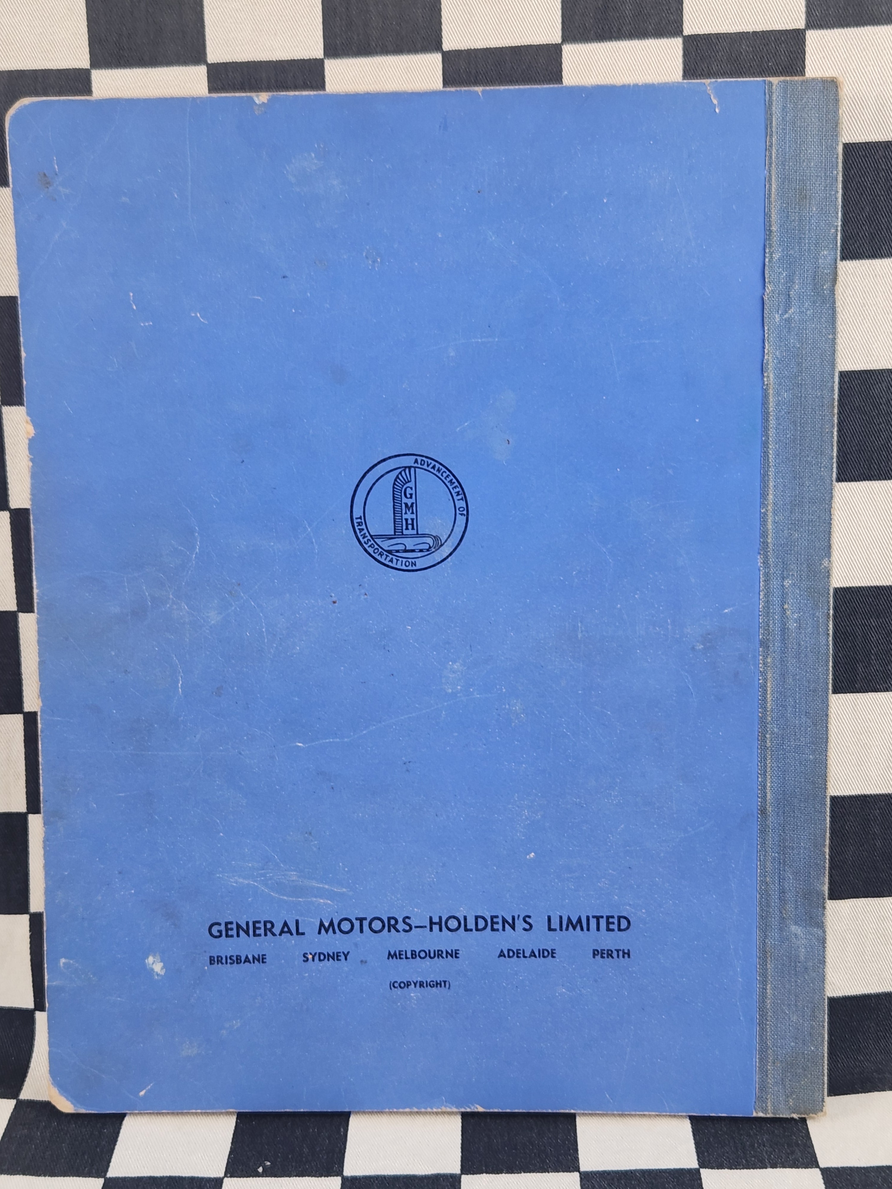Original FJ Holden Workshop Manual