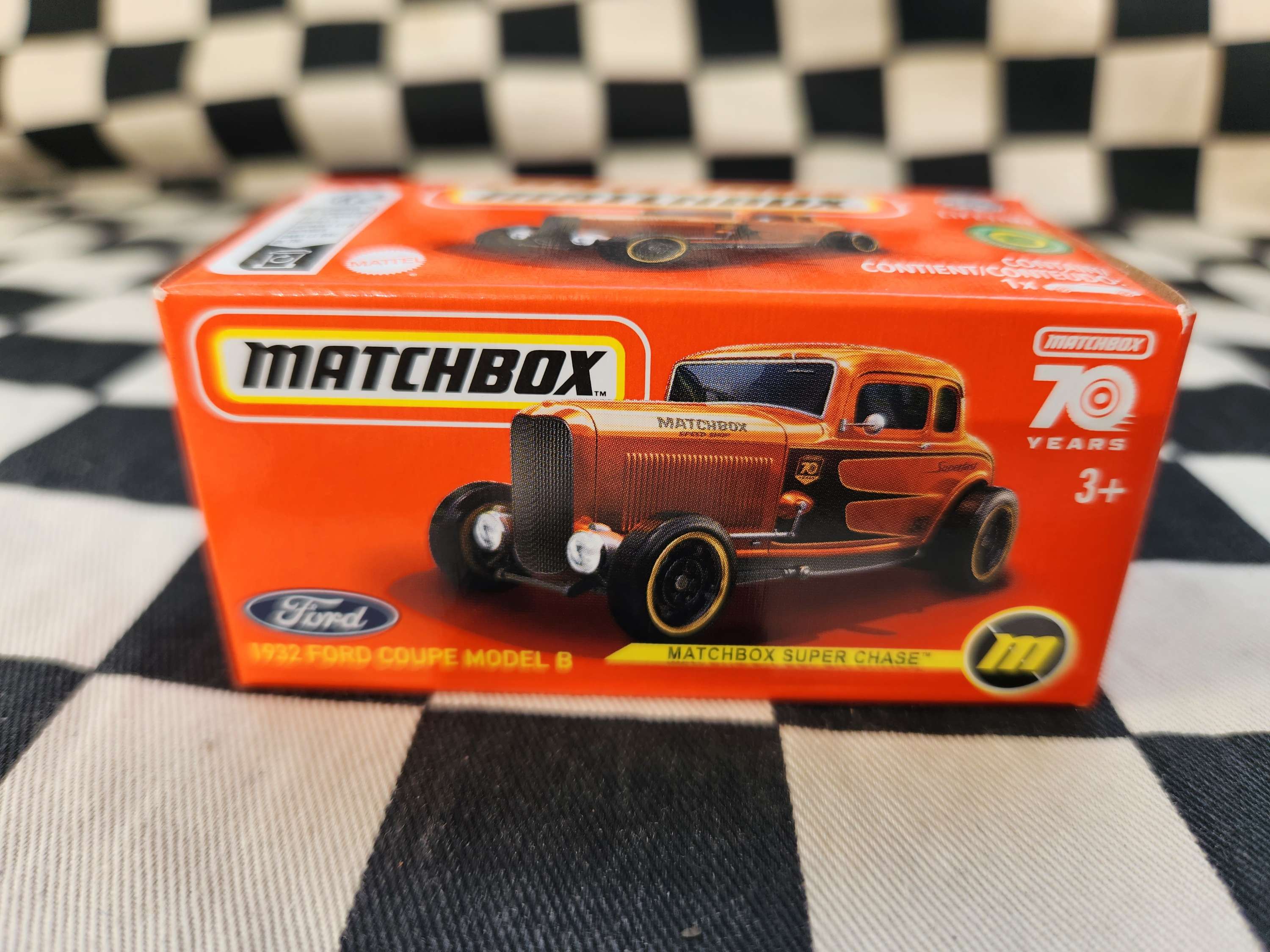 Matchbox Power Grab SUPER CHASE 1932 Ford Coupe Gold