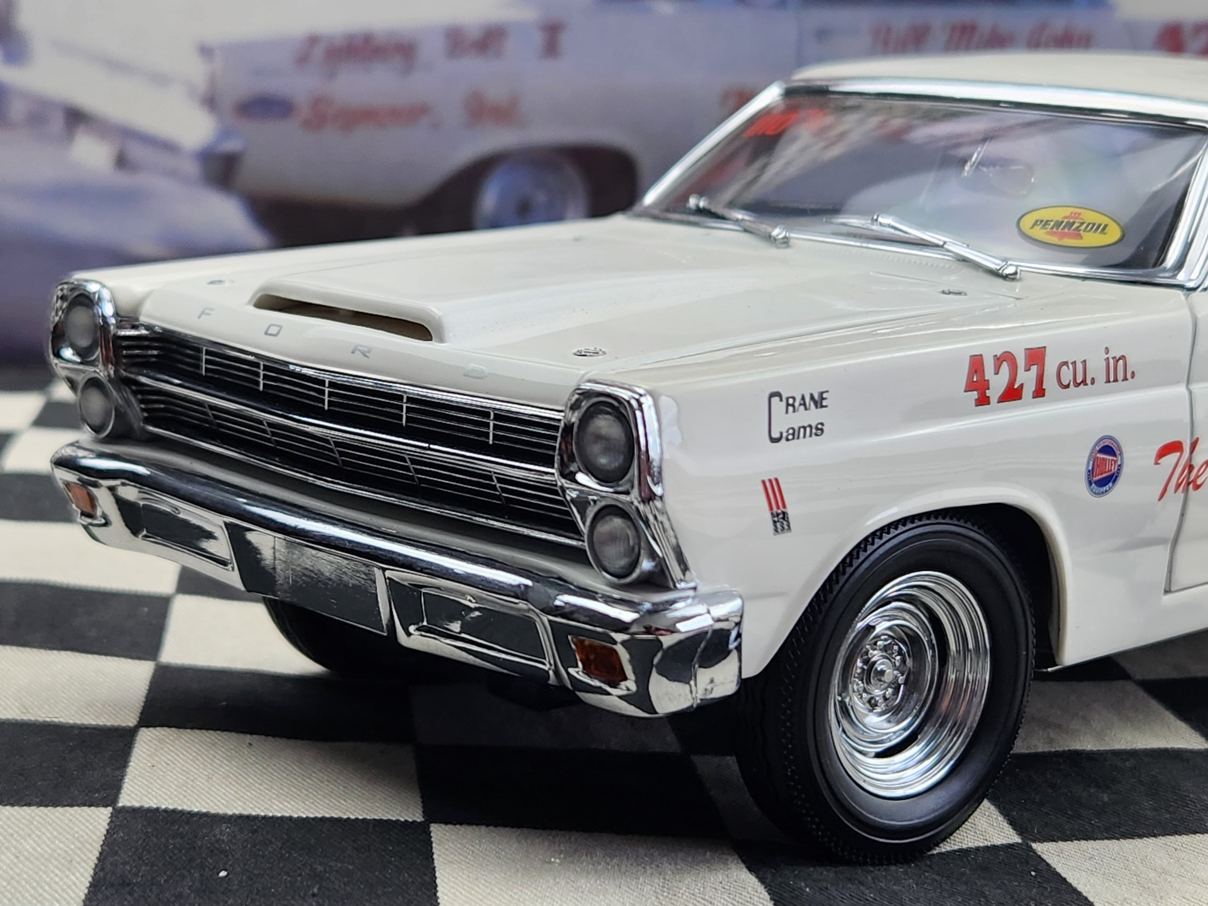 1/18 GMP Ulrey Bros 1966 Ford Fairlane 500 427