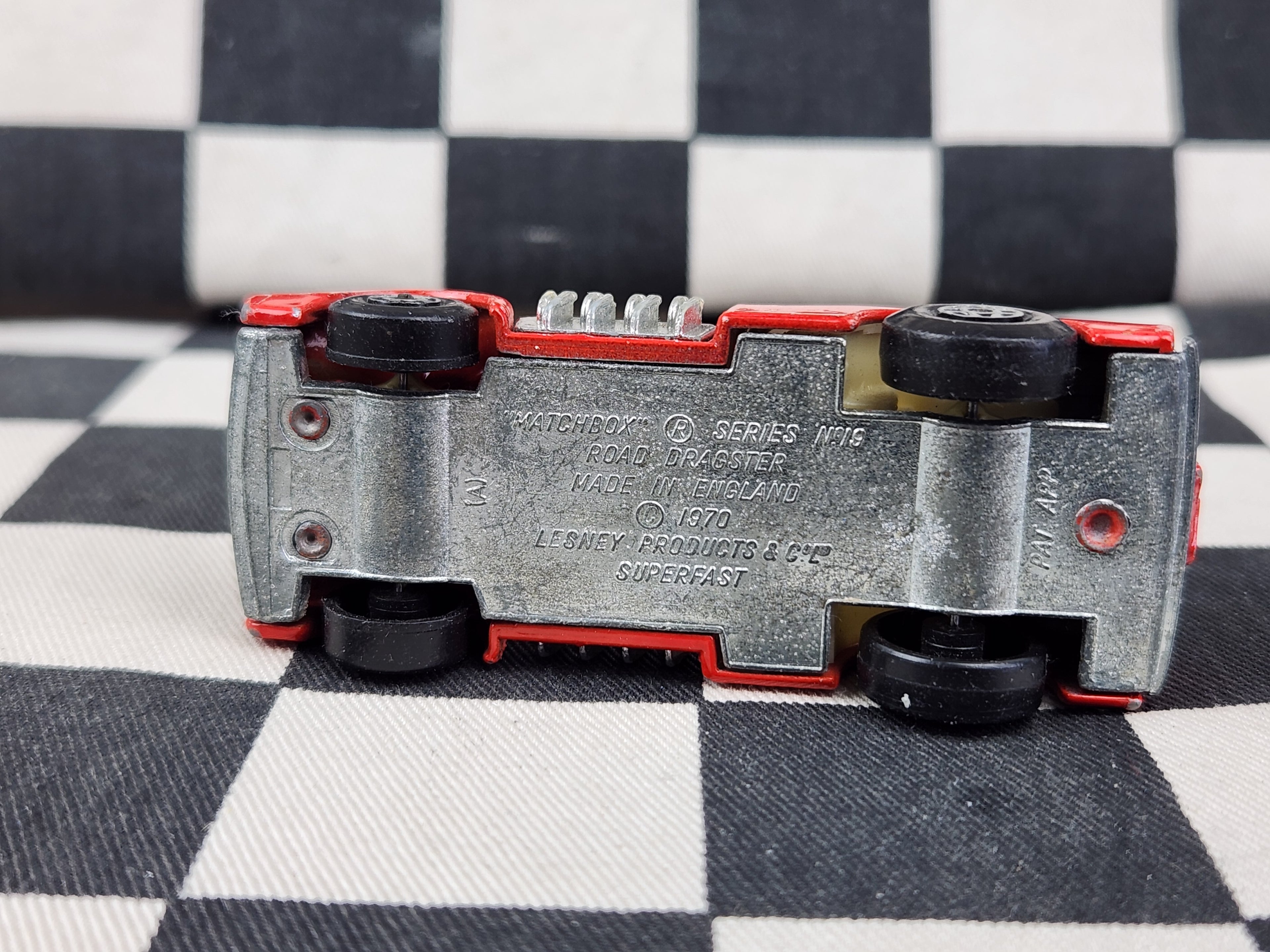 Vintage Loose Matchbox Superfast Road Dragster