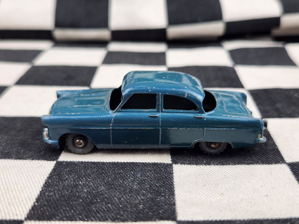 Vintage Loose Matchbox Lesney Ford Zodiac Dark Blue?Green
