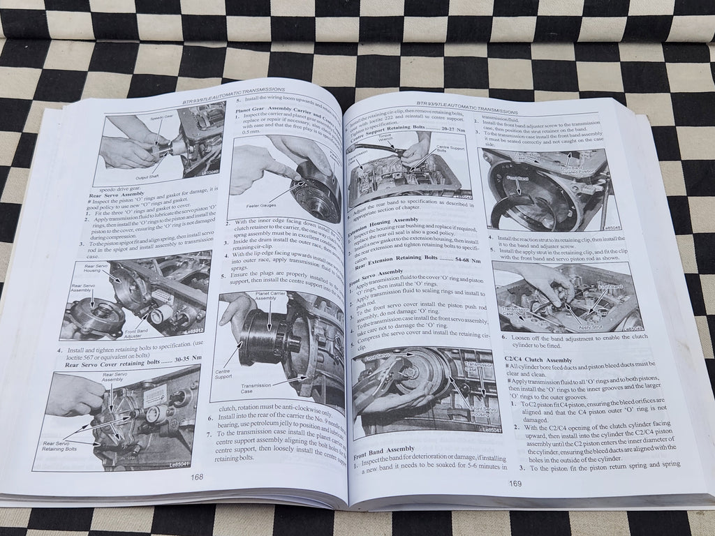 BA BF Falcon Fairlane 6cyl LPG Turbo & V8 XR6 XR8 GT Ute Sedan  Workshop Manual