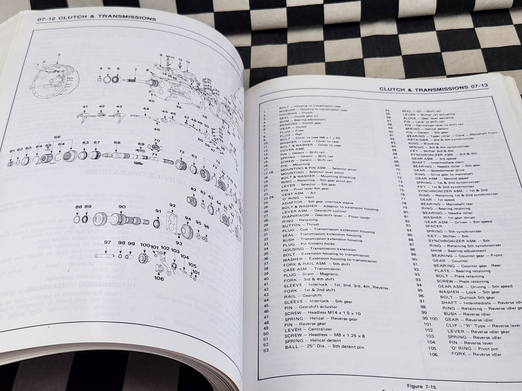 Genuine Holden VH Commodore Workshop Manual Supplement