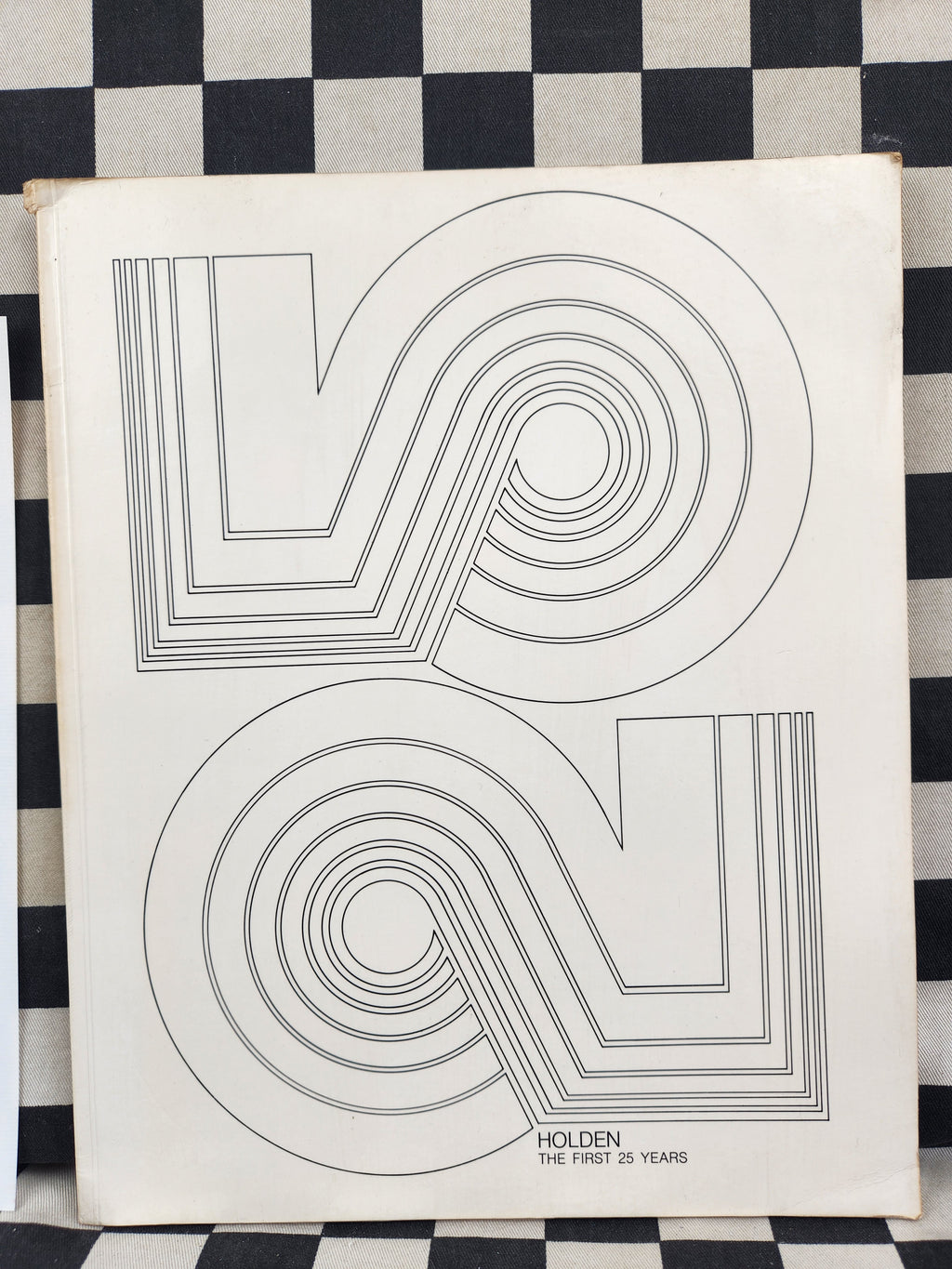 Holden 25 Years Employee Issue Commemorative Book with Original Letter
