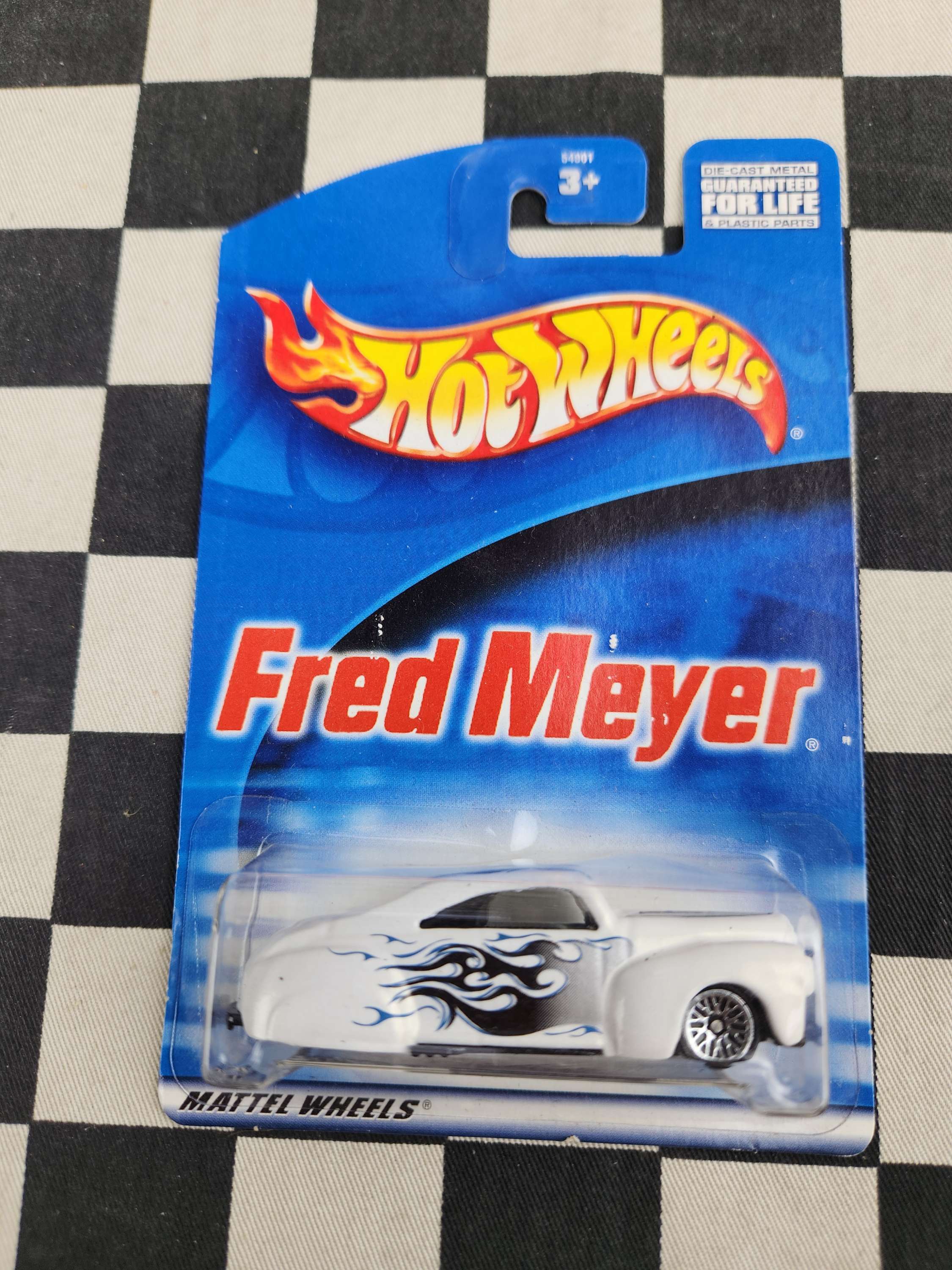 Hot Wheels 2001 FRED MEYER Tail Dragger Kustom 41 Ford Lead Sled