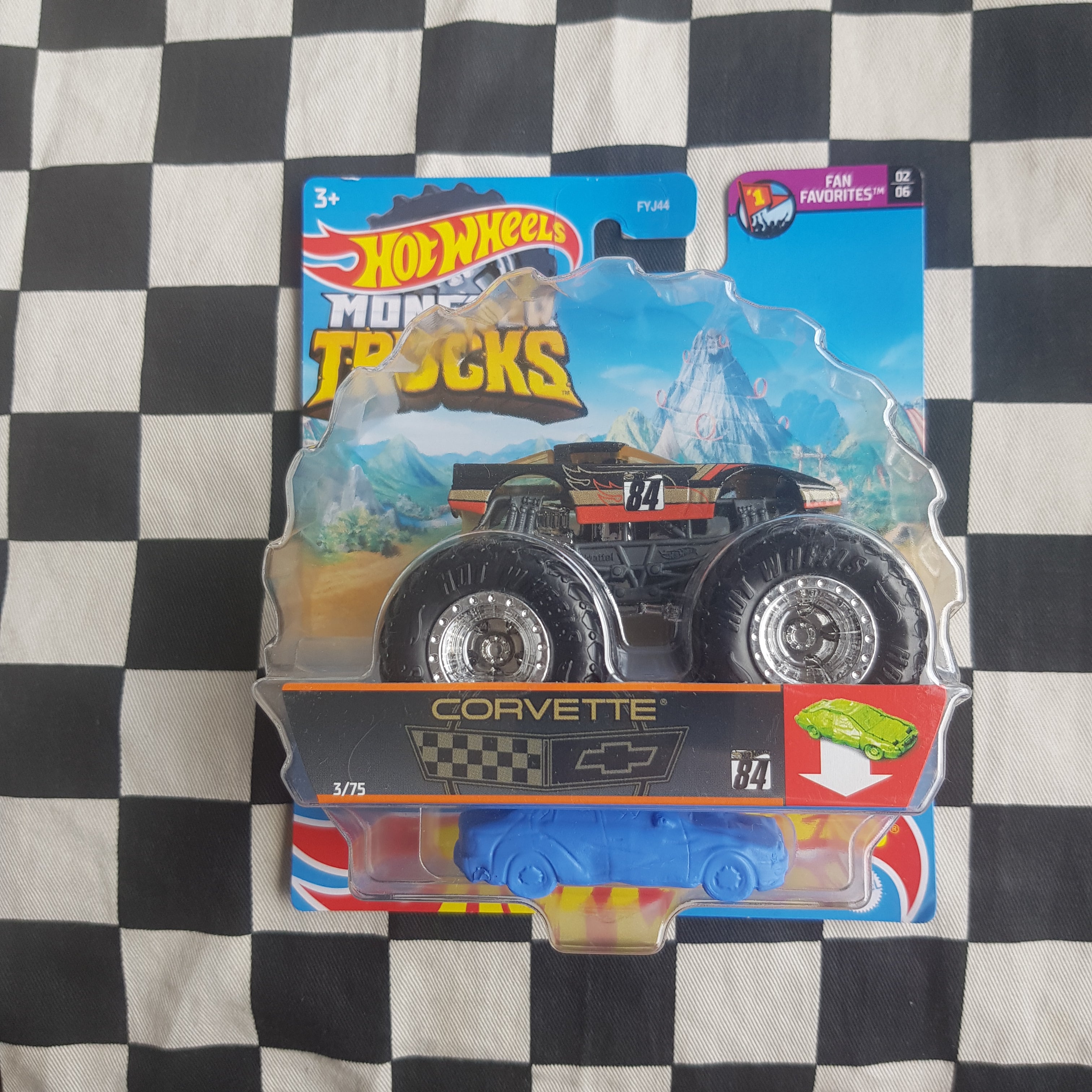 Hot Wheels Monster Trucks Corvette