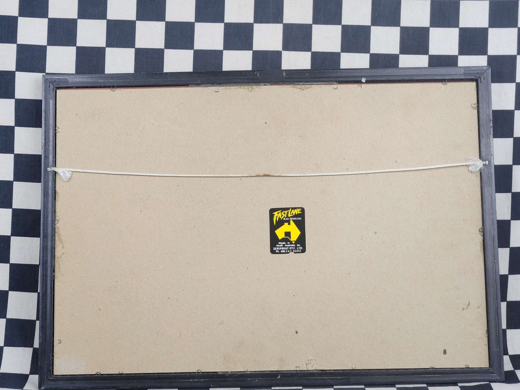 Original Peter Brock VR Holden Commodore Bathurst Bar Mirror
