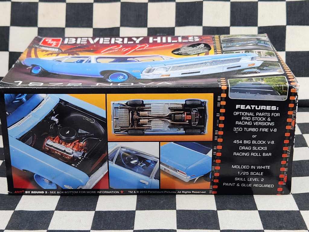 AMT 1:25 Beverly Hills Cop 1972 Nova Plastic Model Kit
