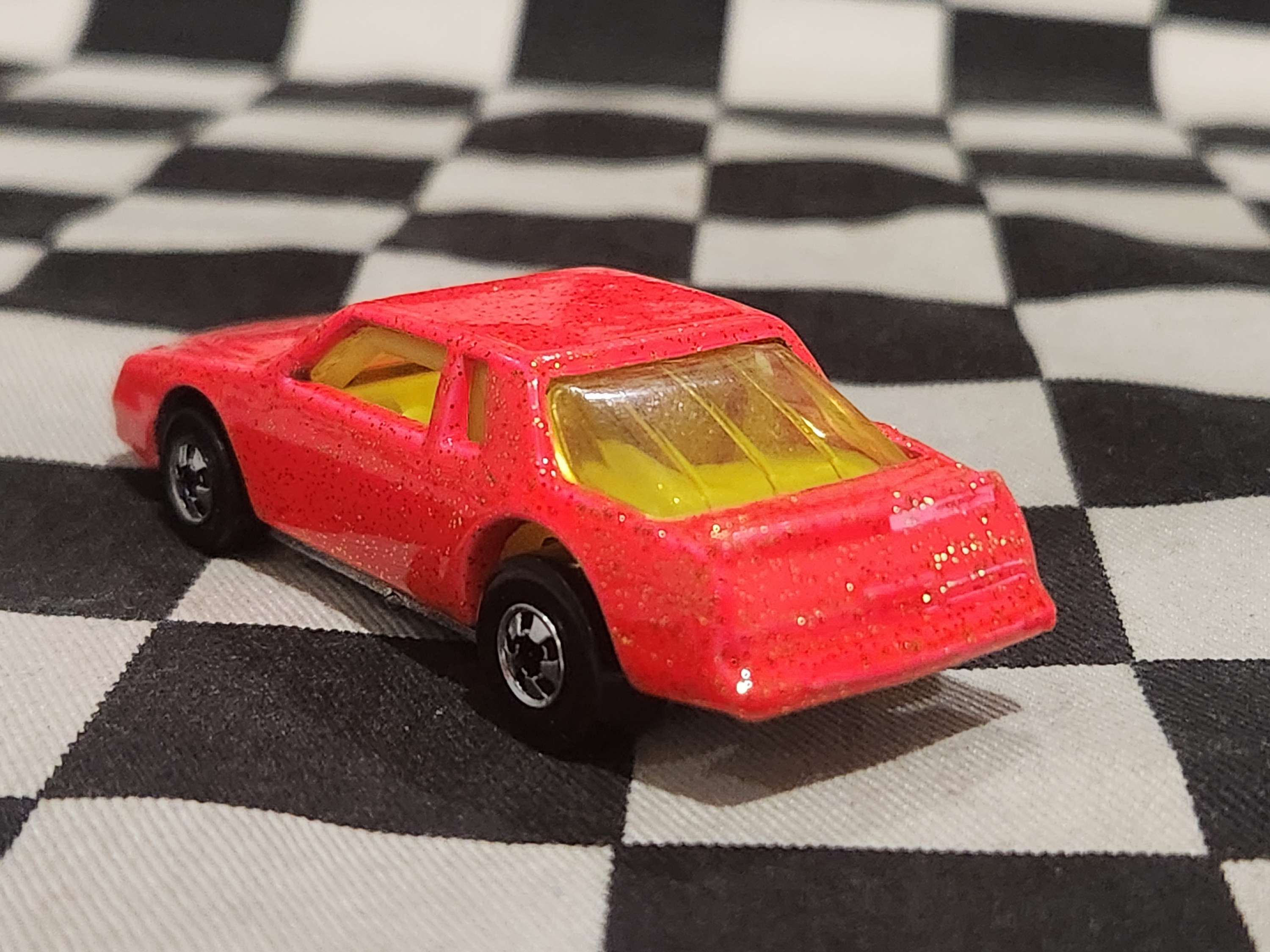 Vintage Loose Hot Wheels Blackwall Chevy Stockcar Monte Carlo Pink Glitter
