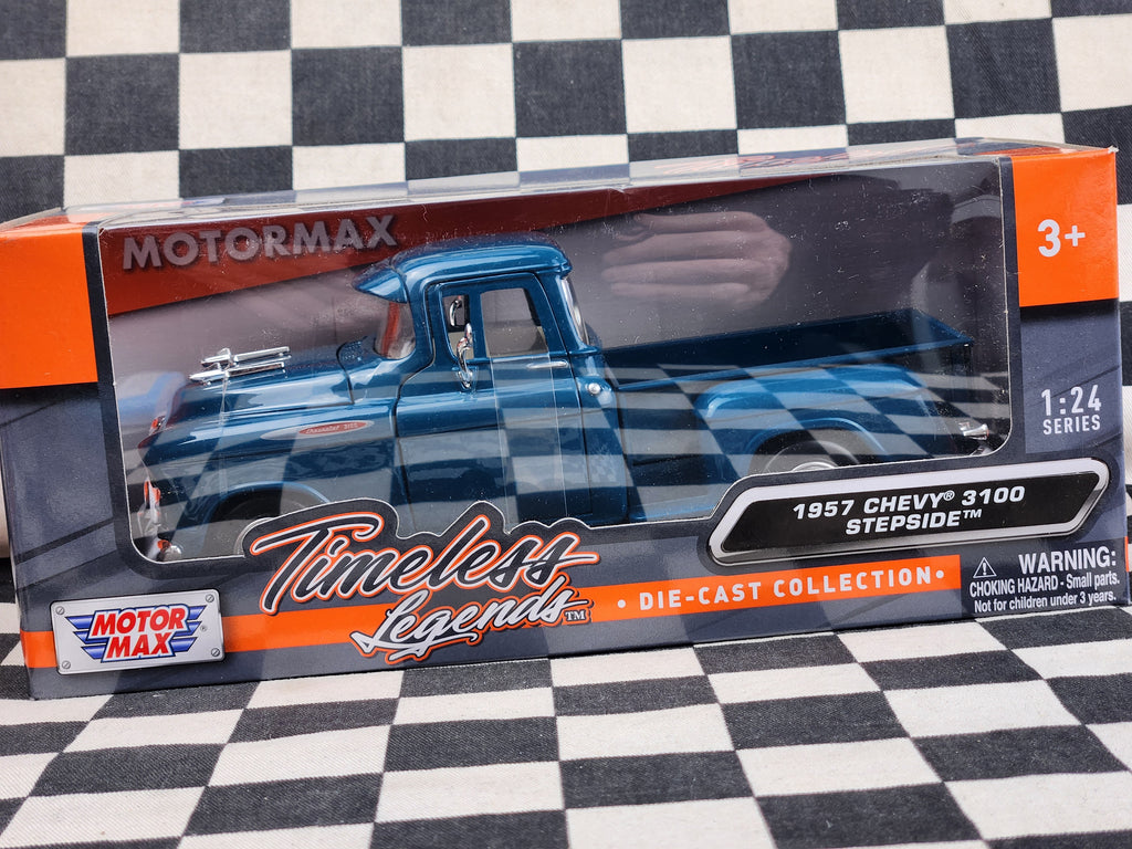 Motor Max 1/24 Timeless Legends 1957 Chevrolet 3100 Stepside