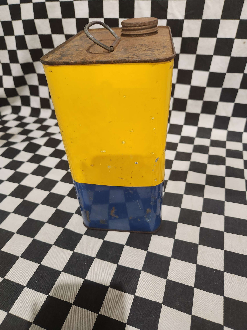 Golden Fleece 1 Gallon Motor Oil Tin