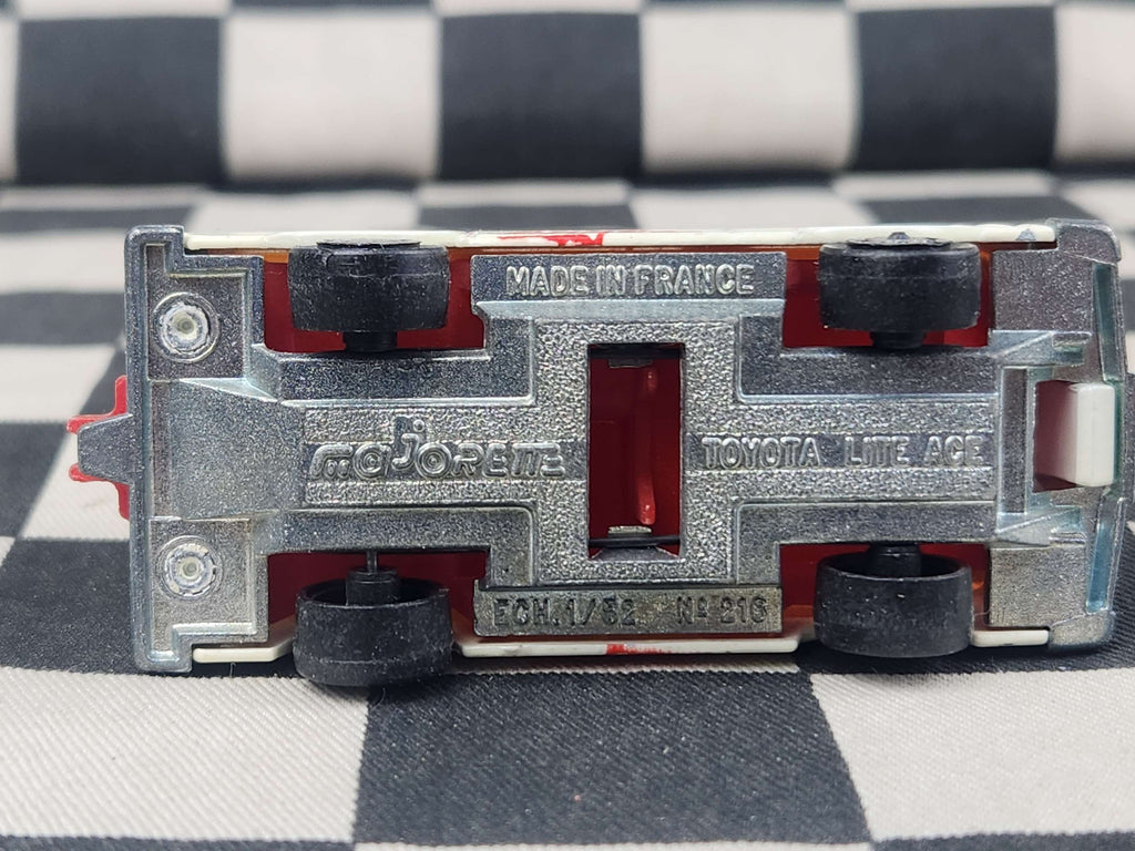 Vintage Loose Majorette Toyota Lite Ace Eagle Van White