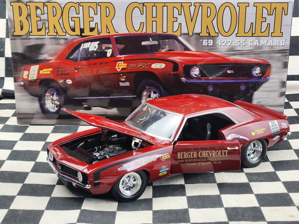 Rare 1/18 GMP Berger Chevrolet 1969 427 SS Camaro