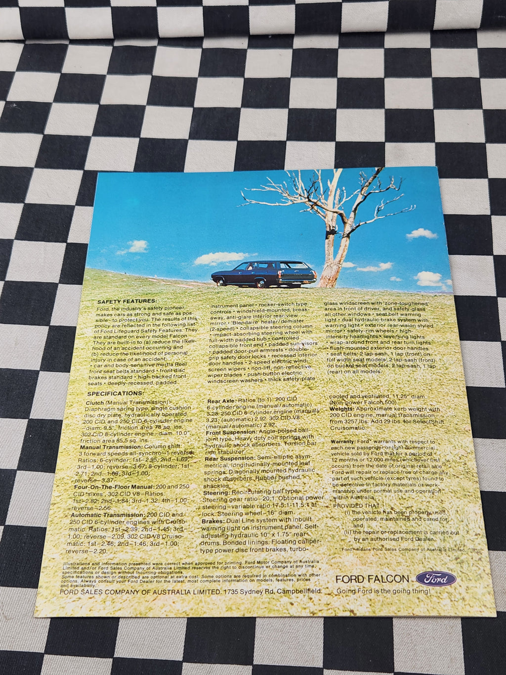 XB Ford Falcon Wagon Sales Brochure