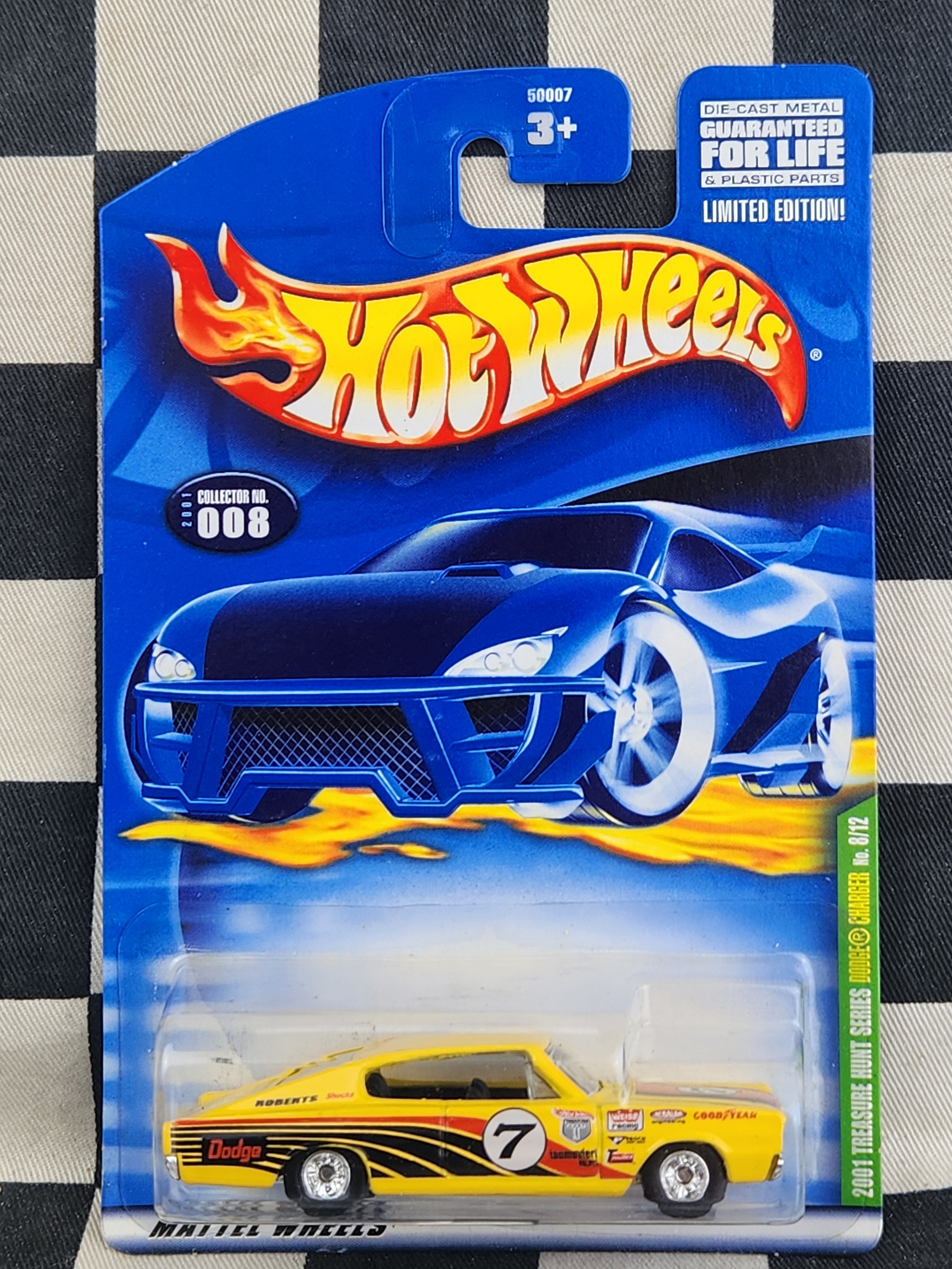 Hot Wheels 2001 Treasure Hunt Dodge Charger Real Riders