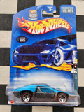 Hot Wheels 2002 Redlines Side Kick Blue