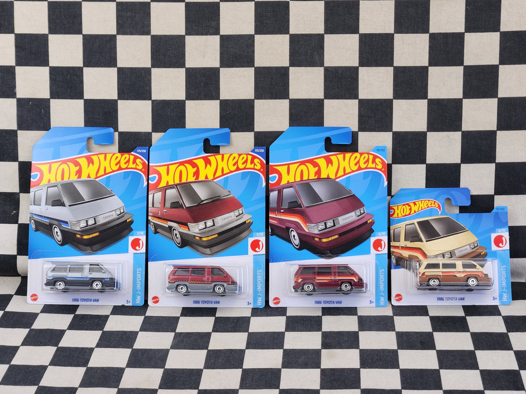 Hot Wheels 1986 Toyota Tarago Van Your Choice of