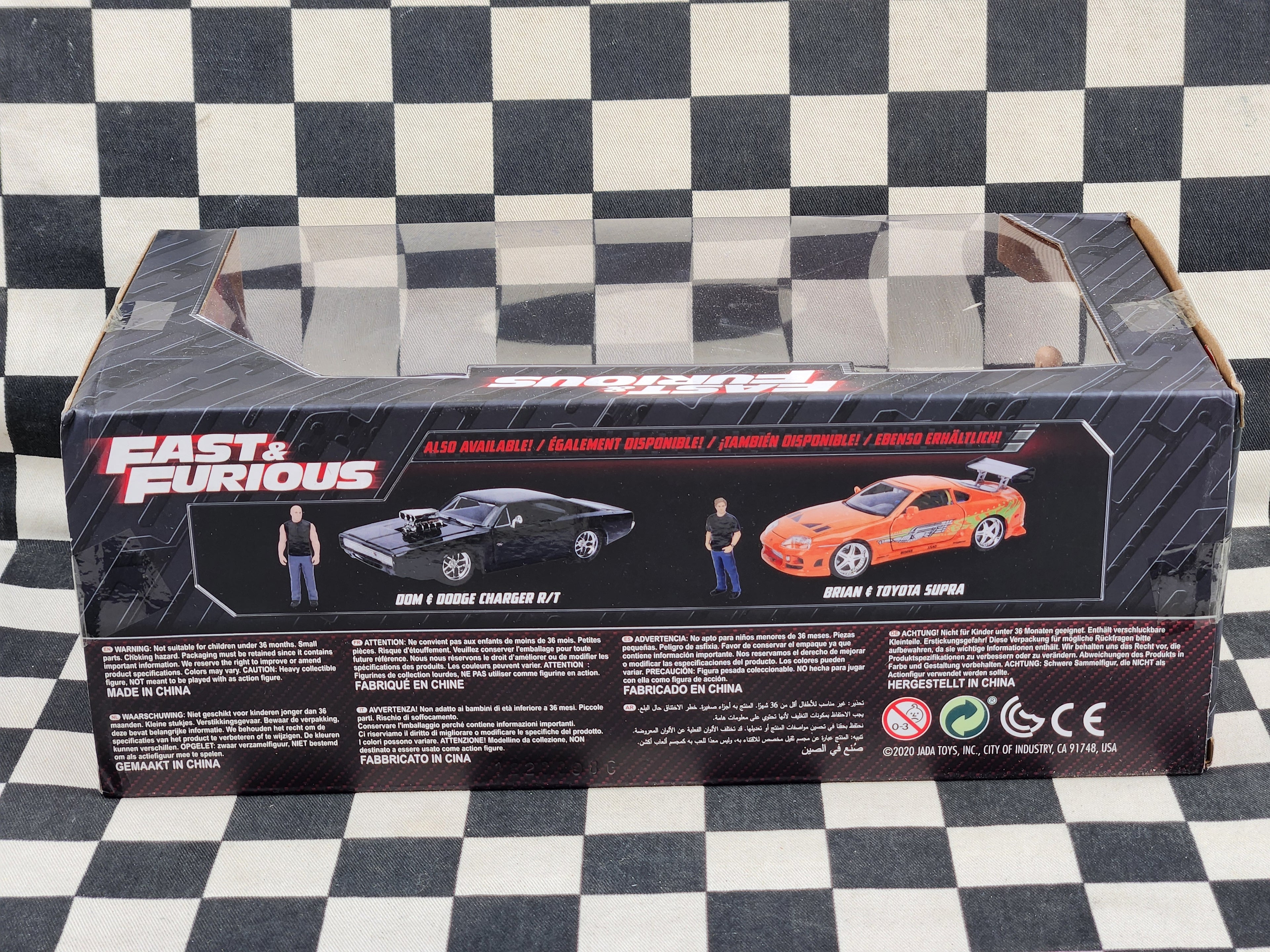 Jada 1/24 Fast & Furious Dom & Dodge Charger R/T