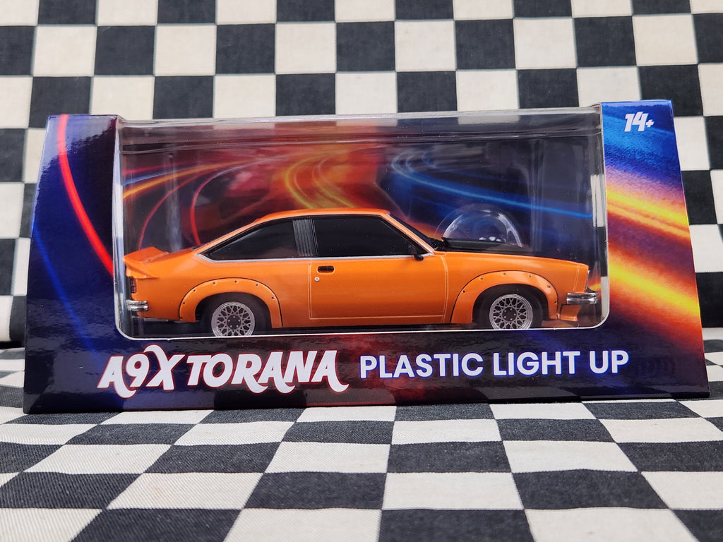 DDA Spectra Rides Plastic Light up Holden A9X Torana