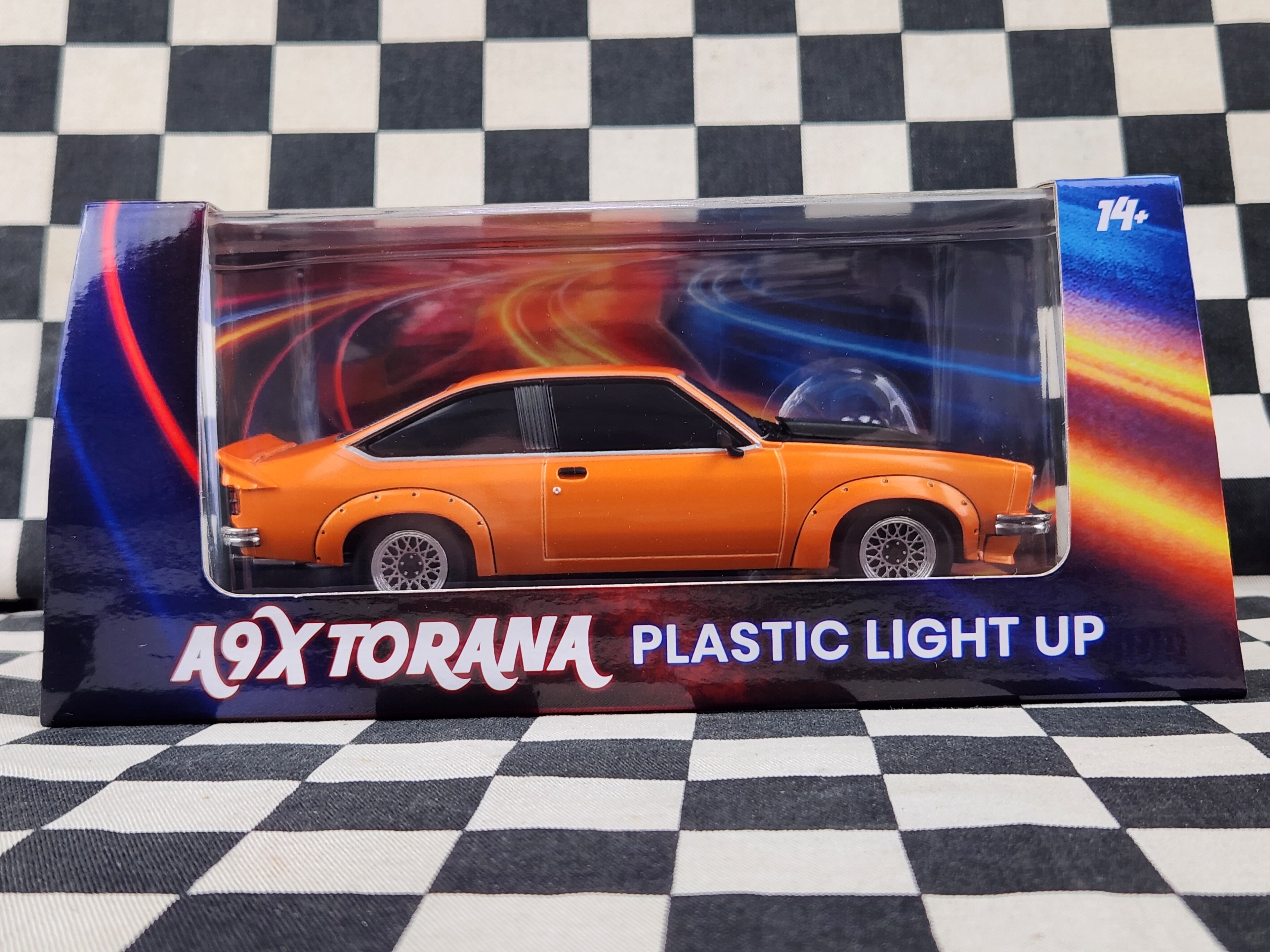 DDA Spectra Rides Plastic Light up Holden A9X Torana