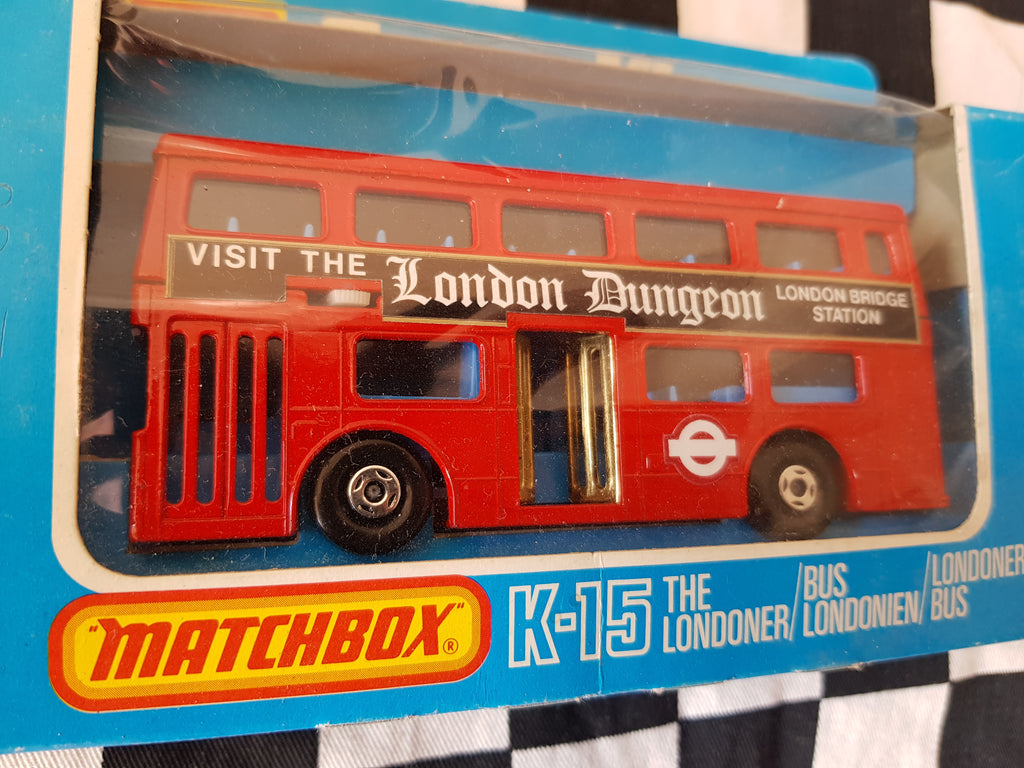 Matchbox Super Kings K15 The Londoner Double Decker Bus London Dungeon