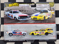 Hot Wheels Premium Twin Pack Don The Snake Prudhomme 72 Plymouth Cuda Rob'n Pink
