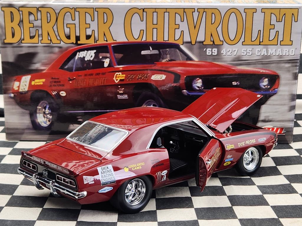 Rare 1/18 GMP Berger Chevrolet 1969 427 SS Camaro
