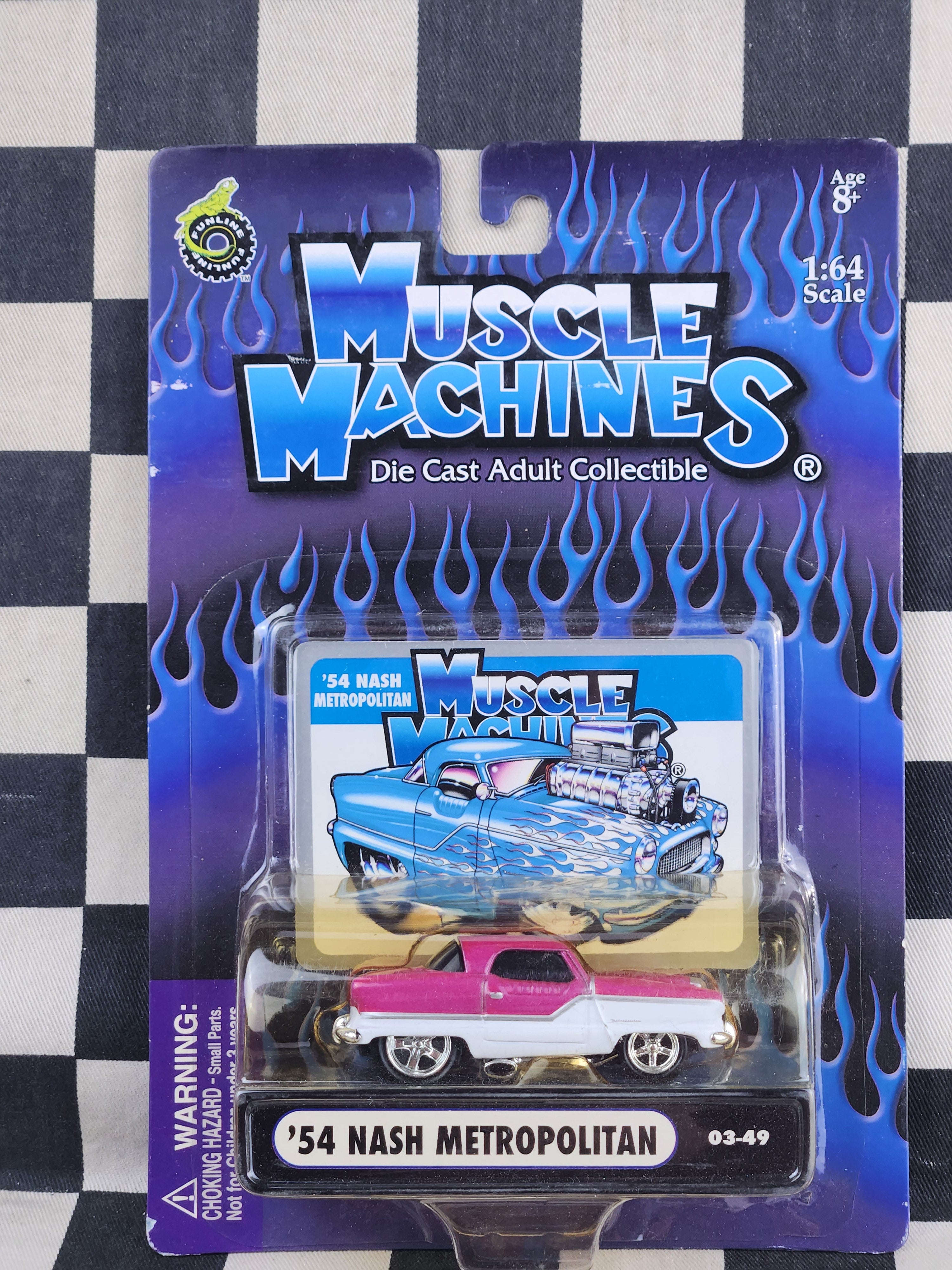 Muscle Machines 54 Nash Metropolitan Pink