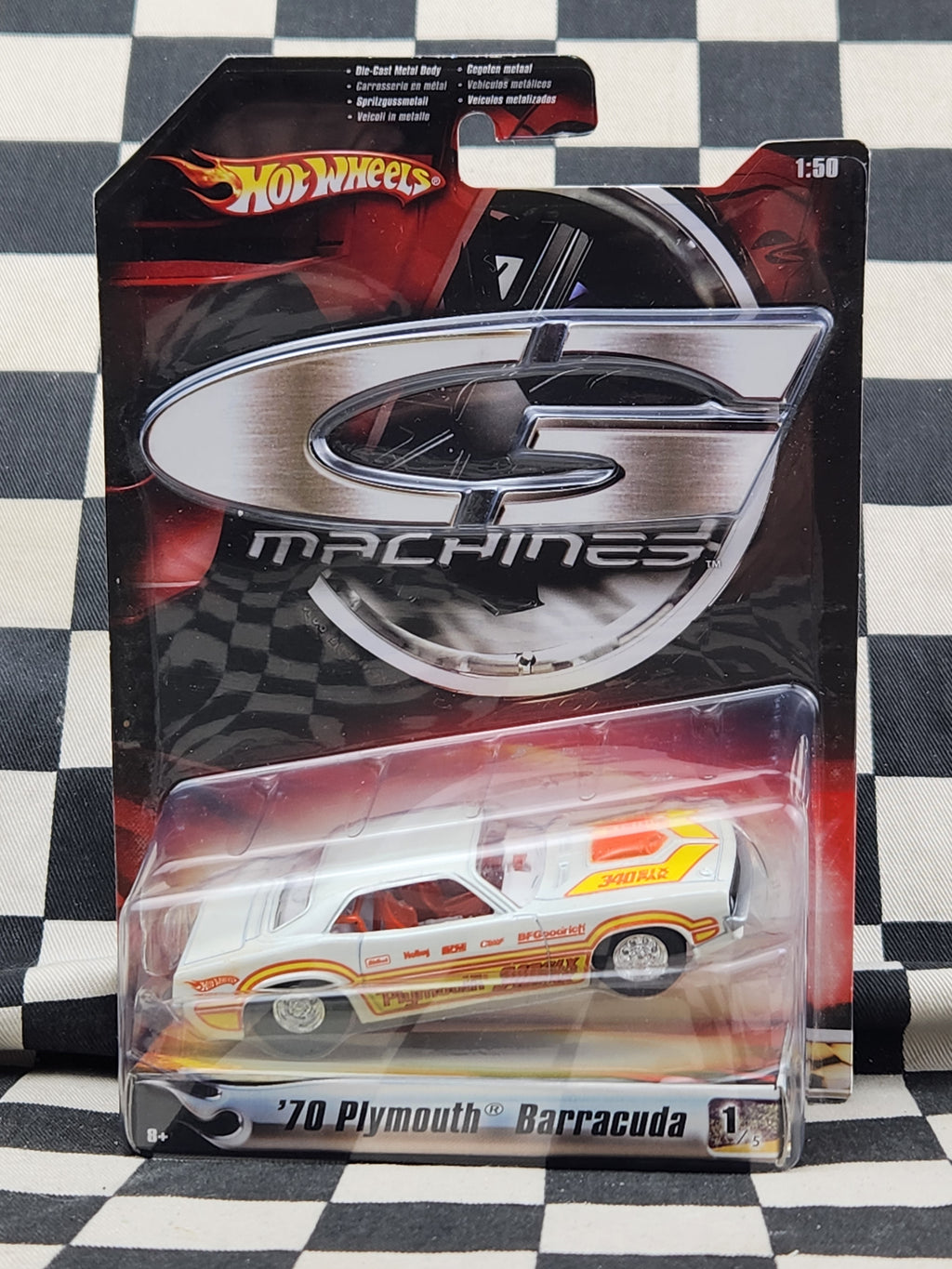 Hot Wheels G Machines 1/50 Scale Chev Ford Mopar Muscle Car Your Choice of