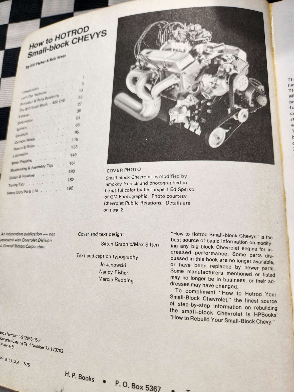 How to Hotrod Small Block Chevs H.P Books