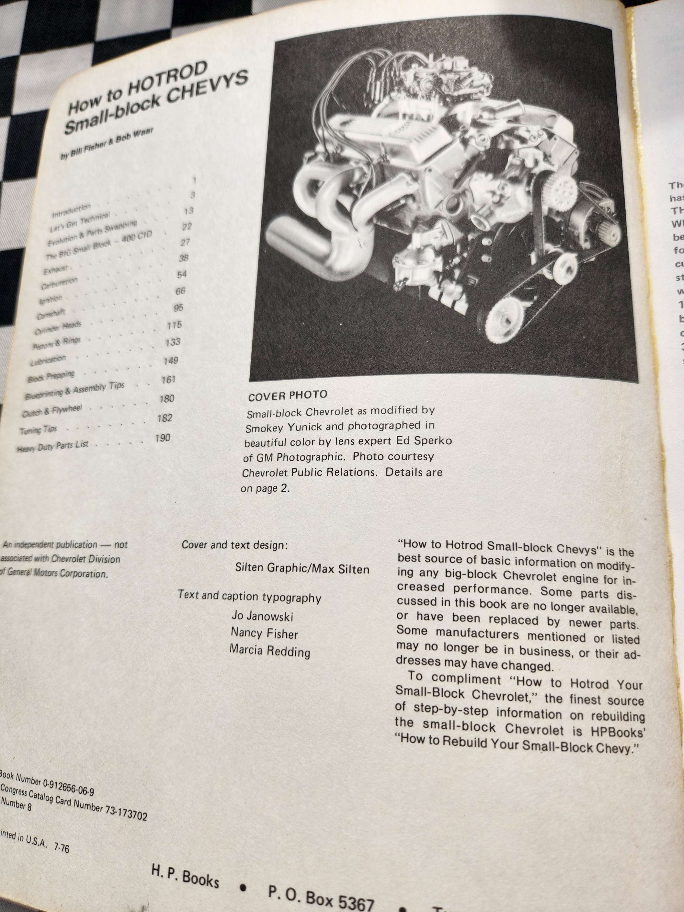 How to Hotrod Small Block Chevs H.P Books