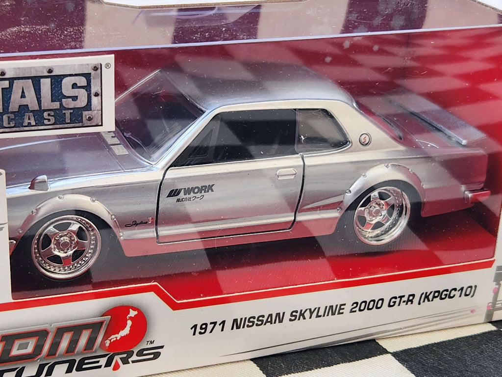 JDM Tuners 1/32 1971 Nissan Skyline 2000 GT-R KPGC10 Silver