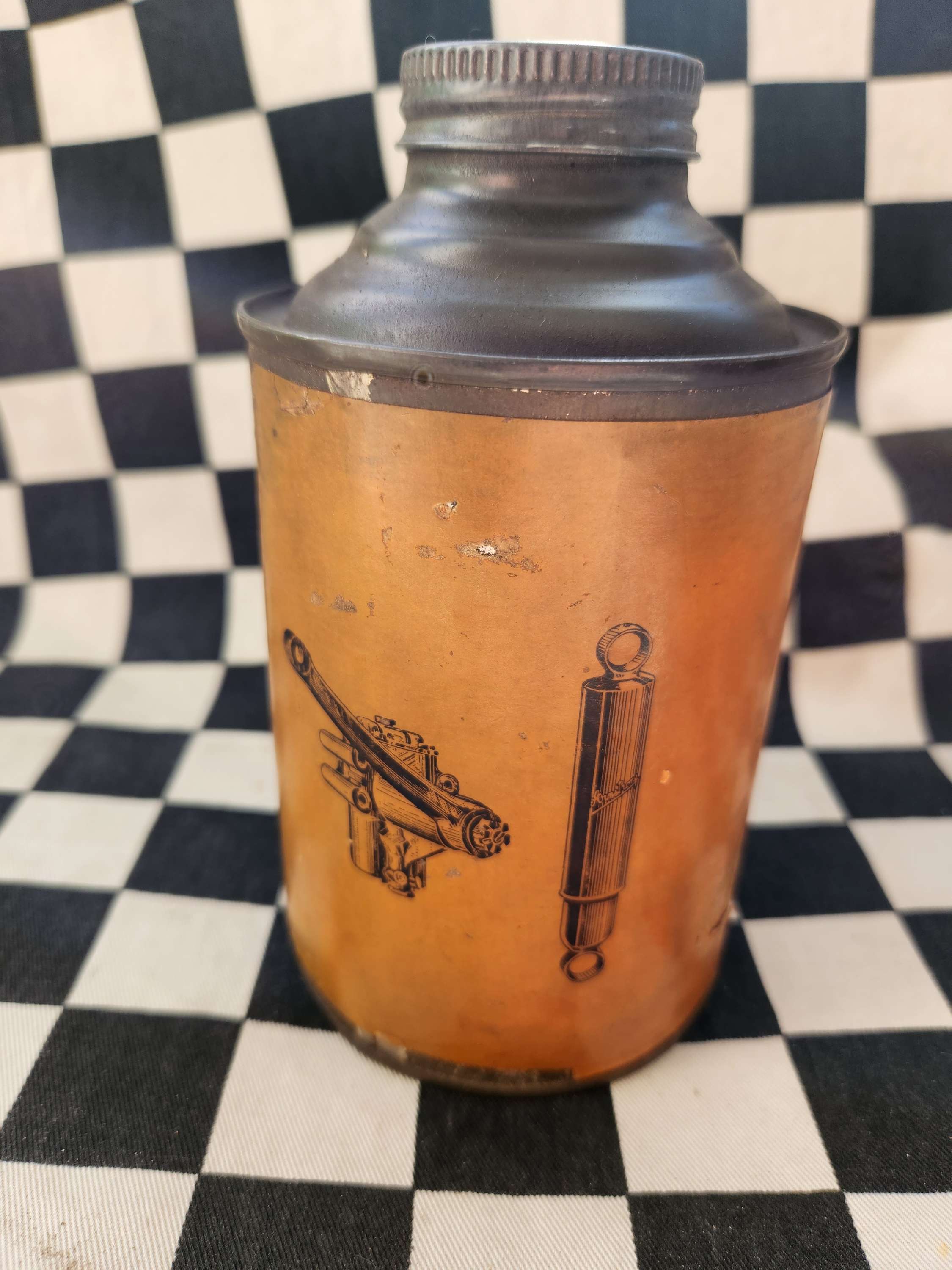 Armstrong Shock Absorber Oil tin