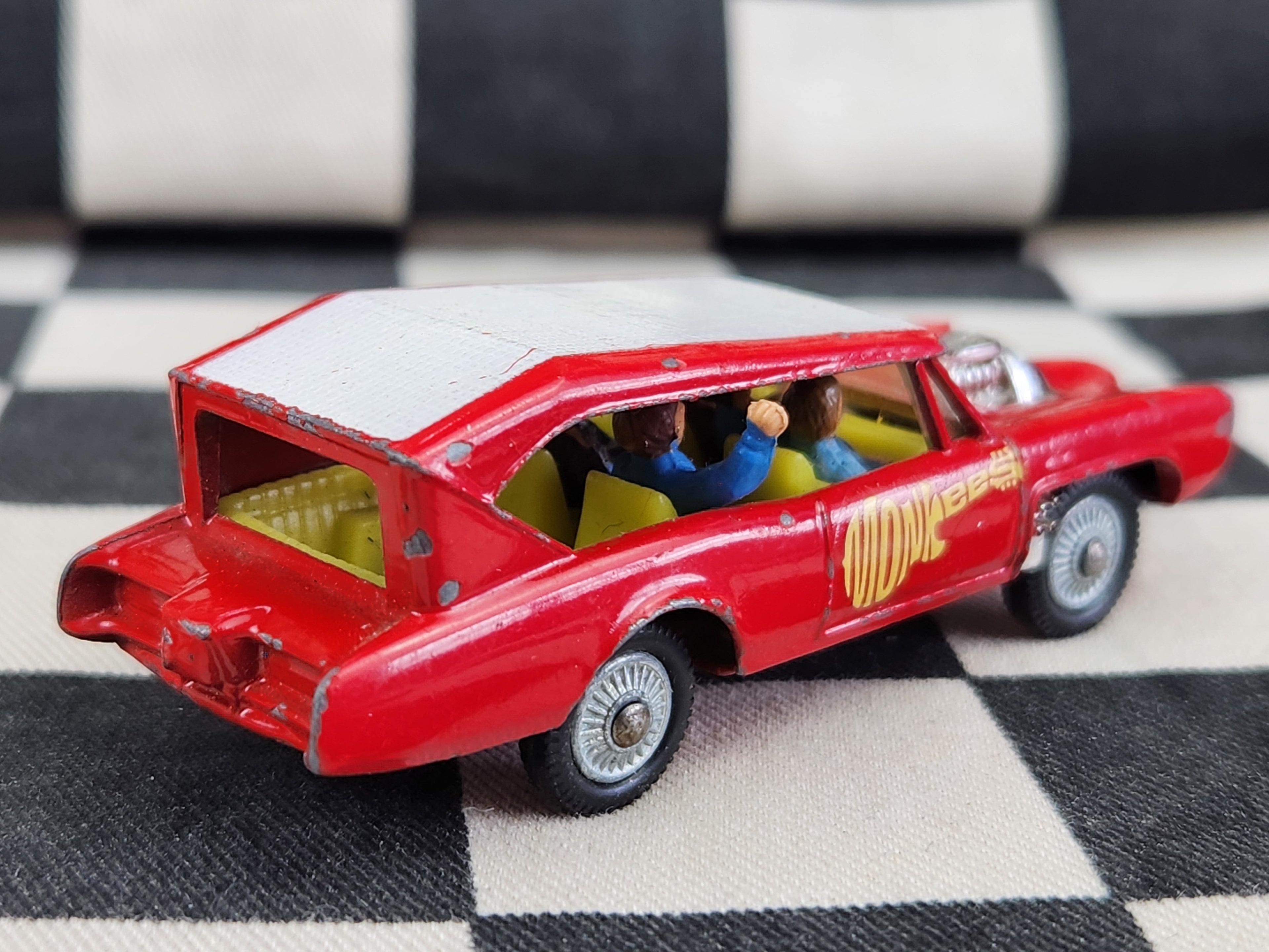 Vintage Loose Husky Models 1:64 The Monkees Monkeemobile Pontiac GTO