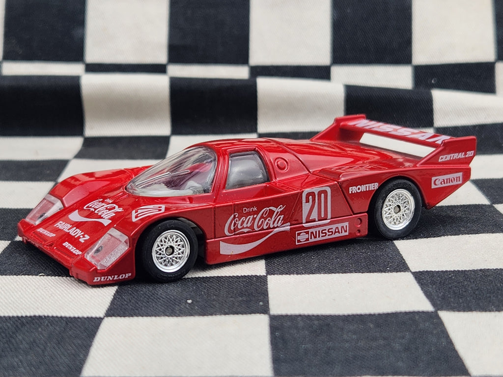 Vintage Loose Tomica Dandy 1/43 Coca Cola Nissan Skyline Farirlady Z Group C