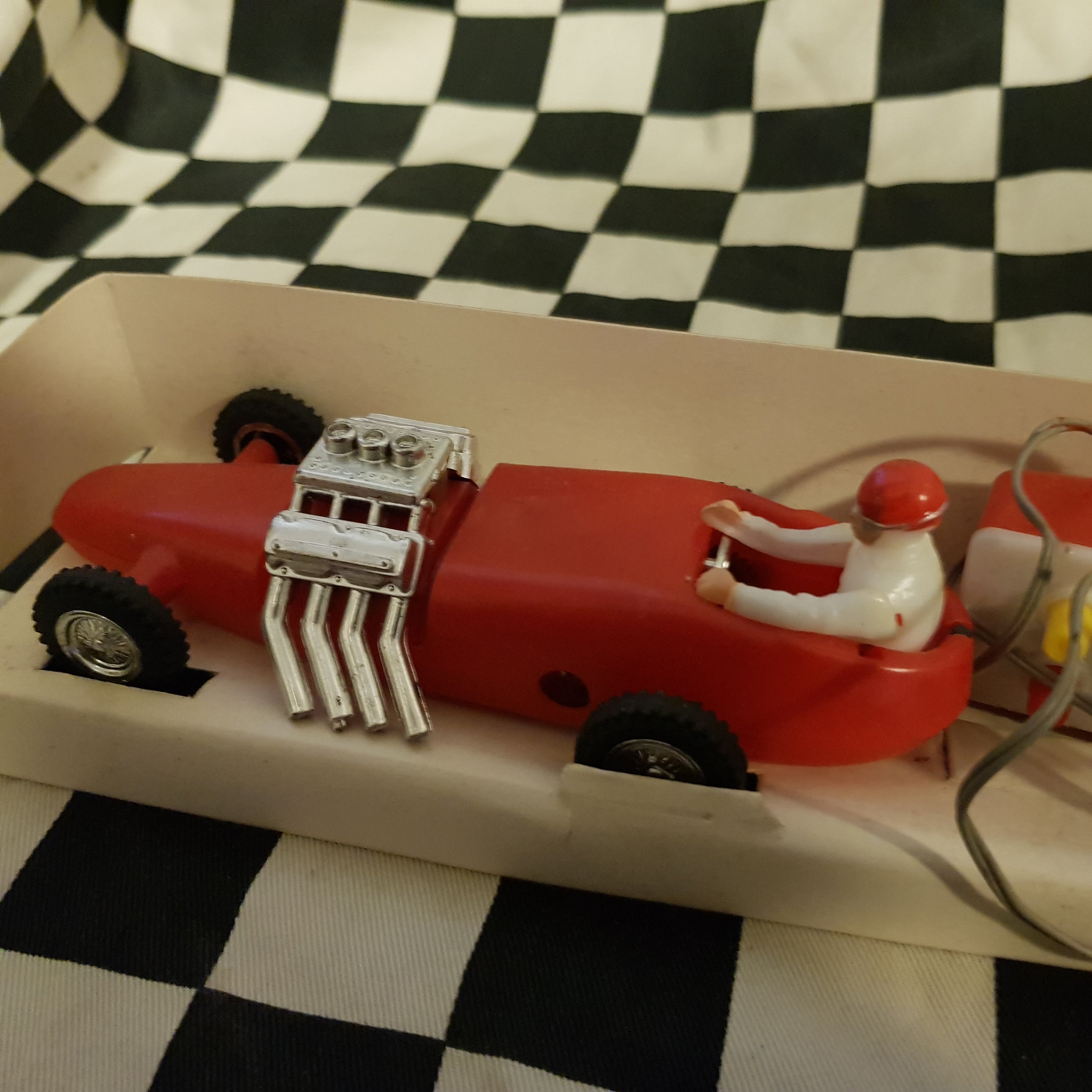 Rare Early 1960s Speed King Remote Control Front Engine Dragster