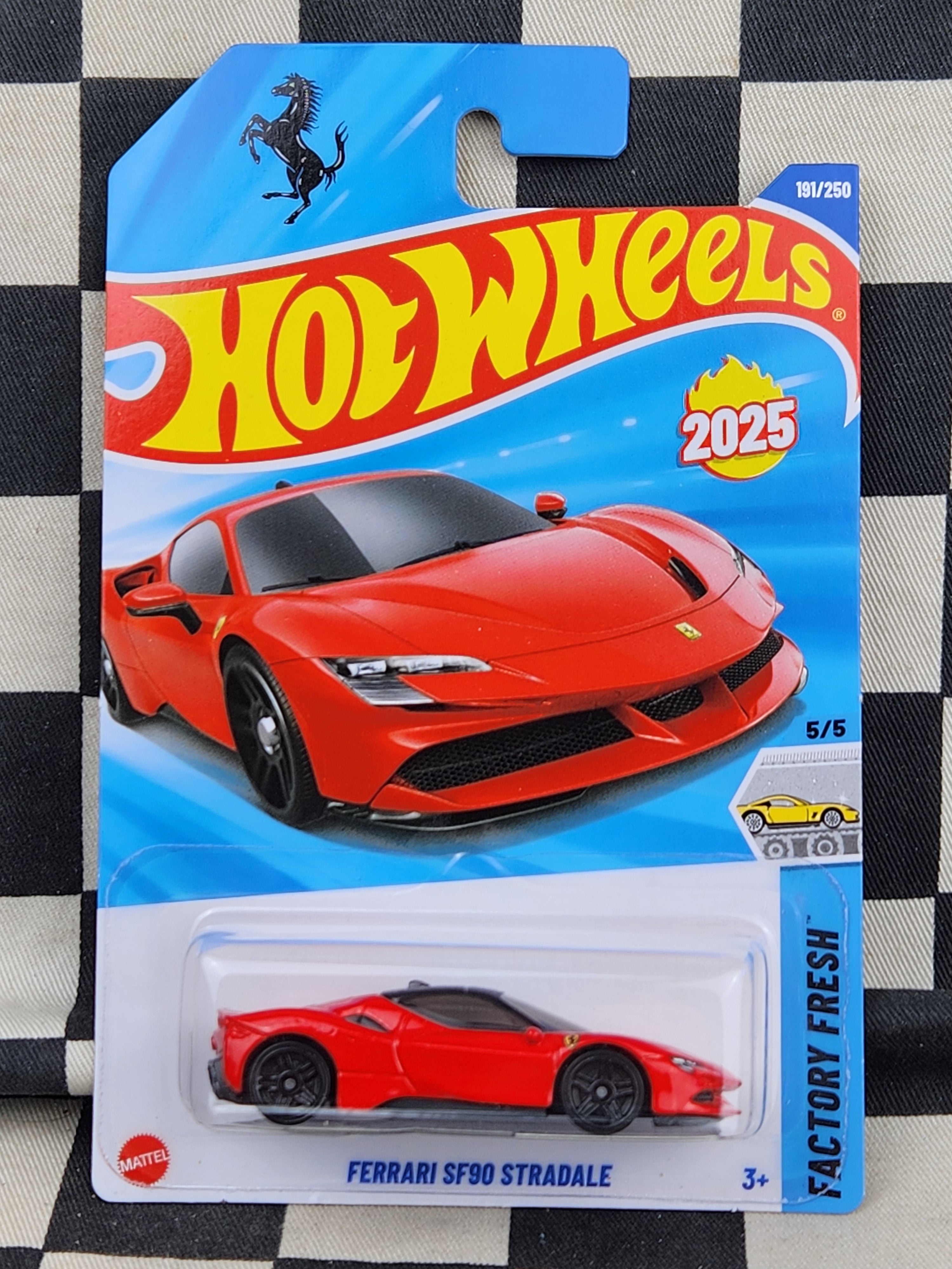 Hot Wheels 2025 Factory Fresh Ferrari SF90 Stradale