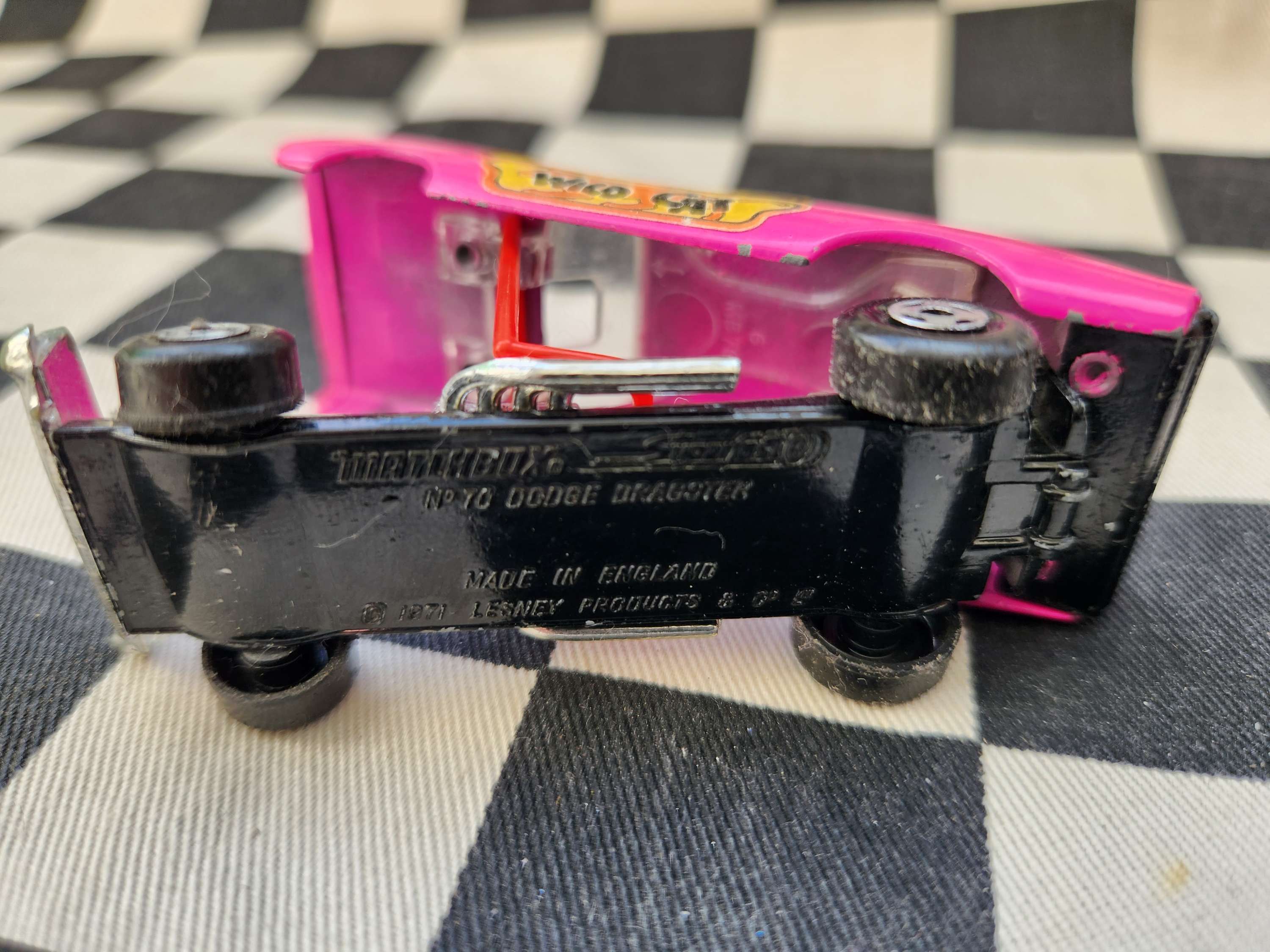 Matchbox Superfast 1971 (original) WILD CAT Dodge Dragster Rare!