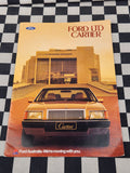 Ford FC LTD & LTD Cartier Sales Brochure