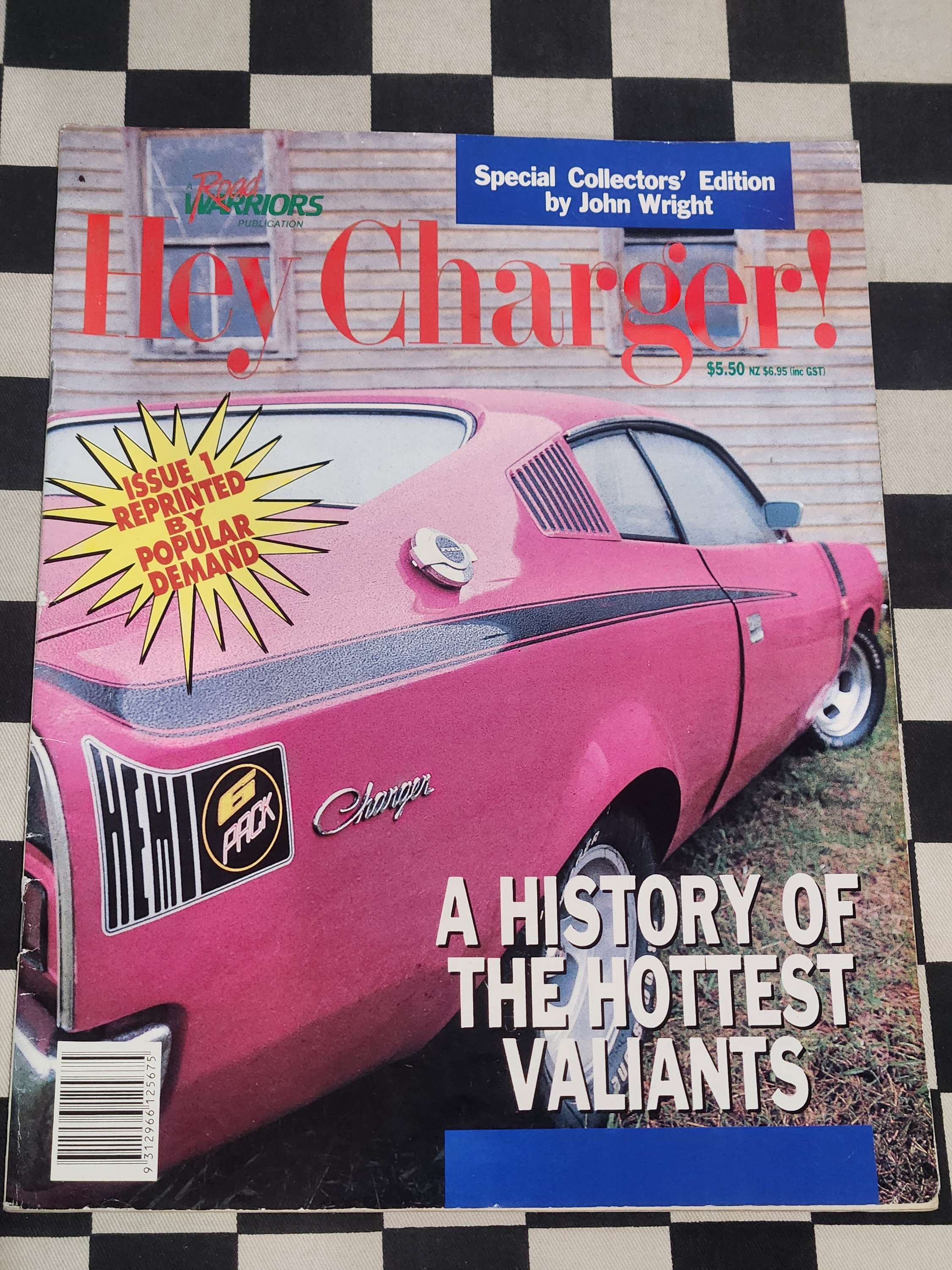 Hey Charger Magazine #1 Hemi Valiant Pacer Regal AP5 AP6 R/T E38 E49 E55