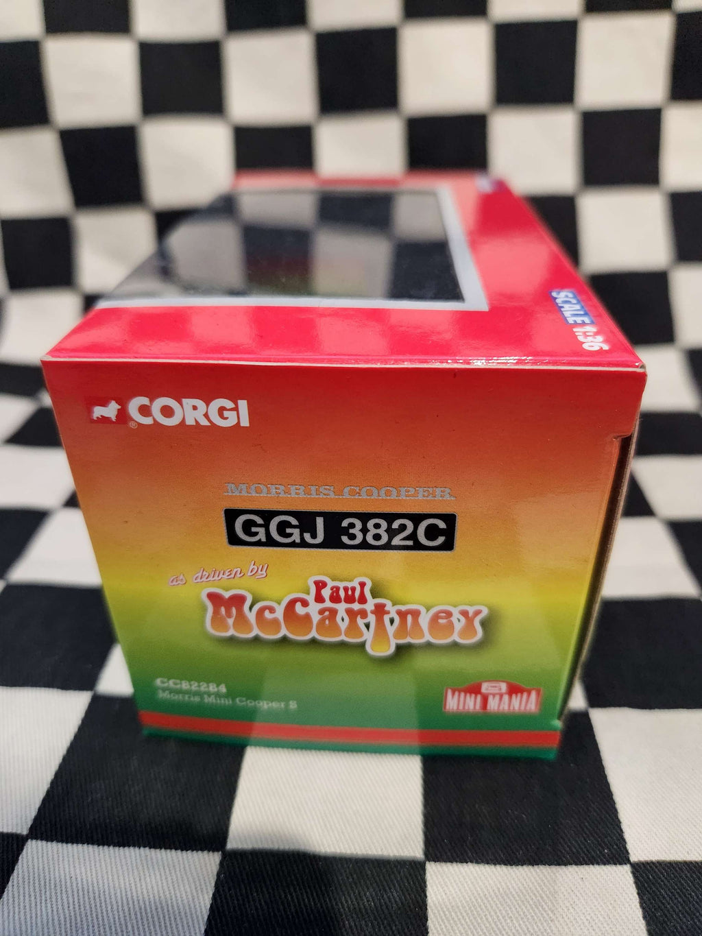 Corgi 1/36 Morris Mini Cooper S Paul McCartney