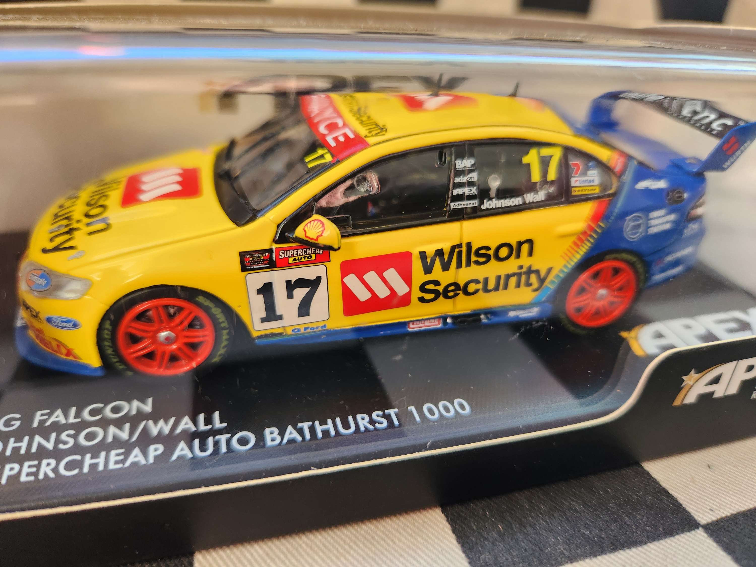 Apex 1/43 Ford FG Falcon #17 Johnson/Wall 2014 Bathurst 1000