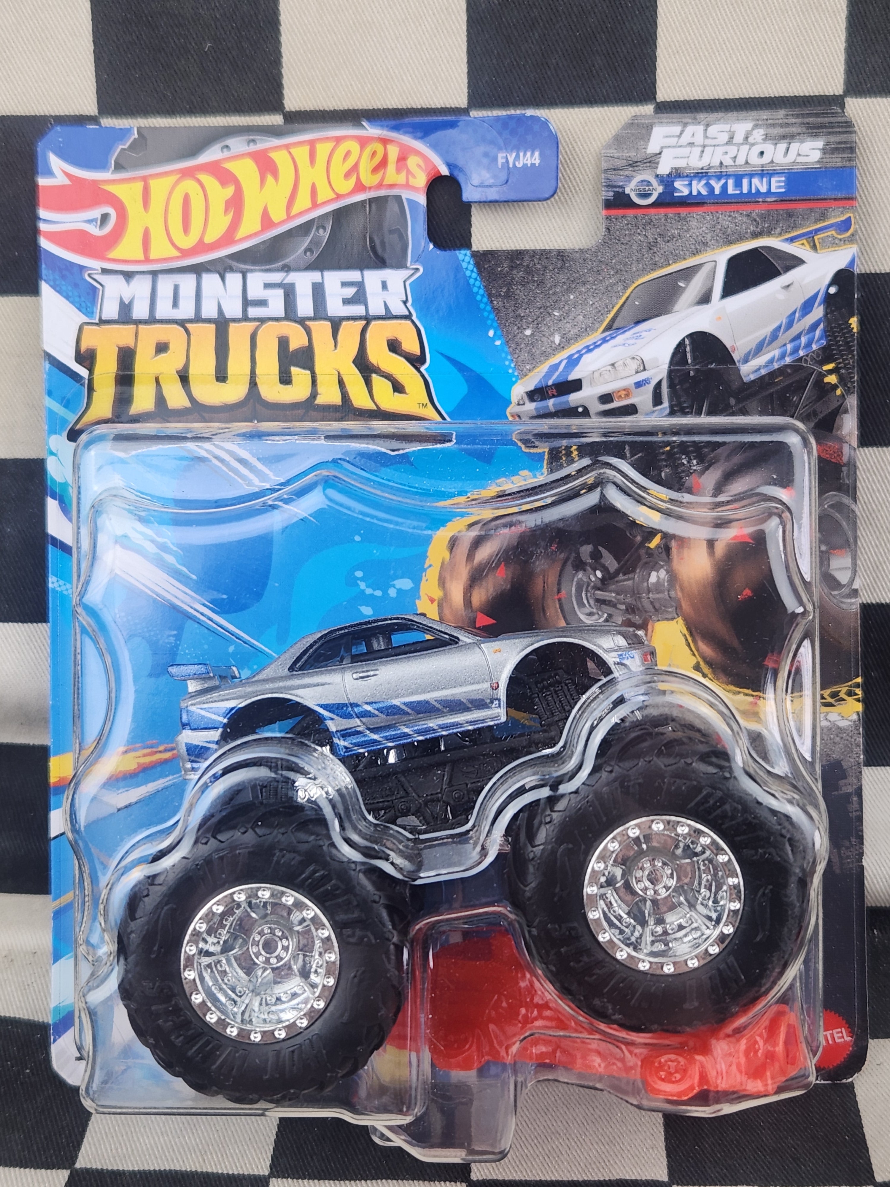 Hot Wheels Monster Trucks 2024 Fast & Furious Nissan Skyline