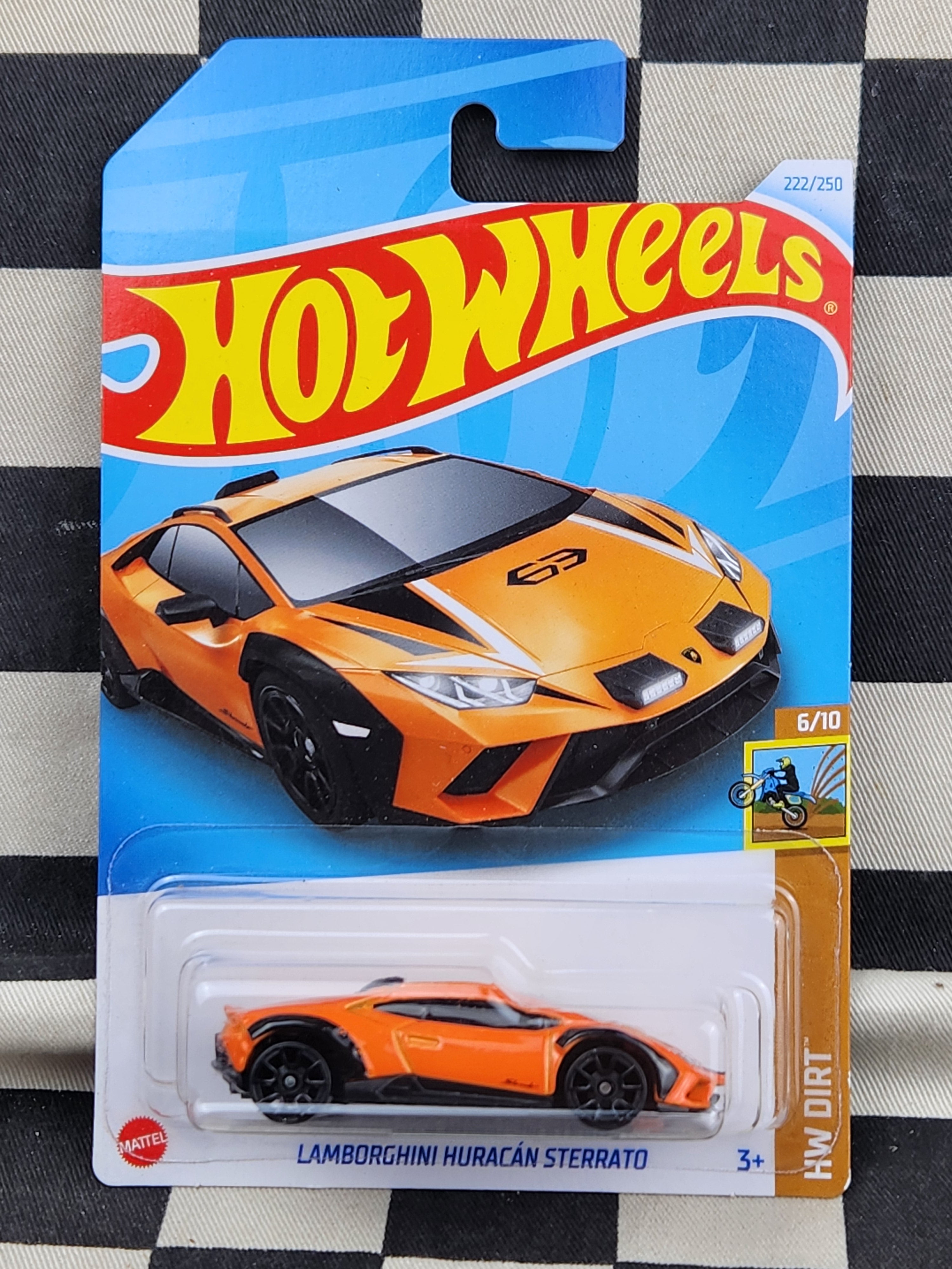 Hot Wheels 2024 Dirt Lamborghini Huracan Sterrato Orange