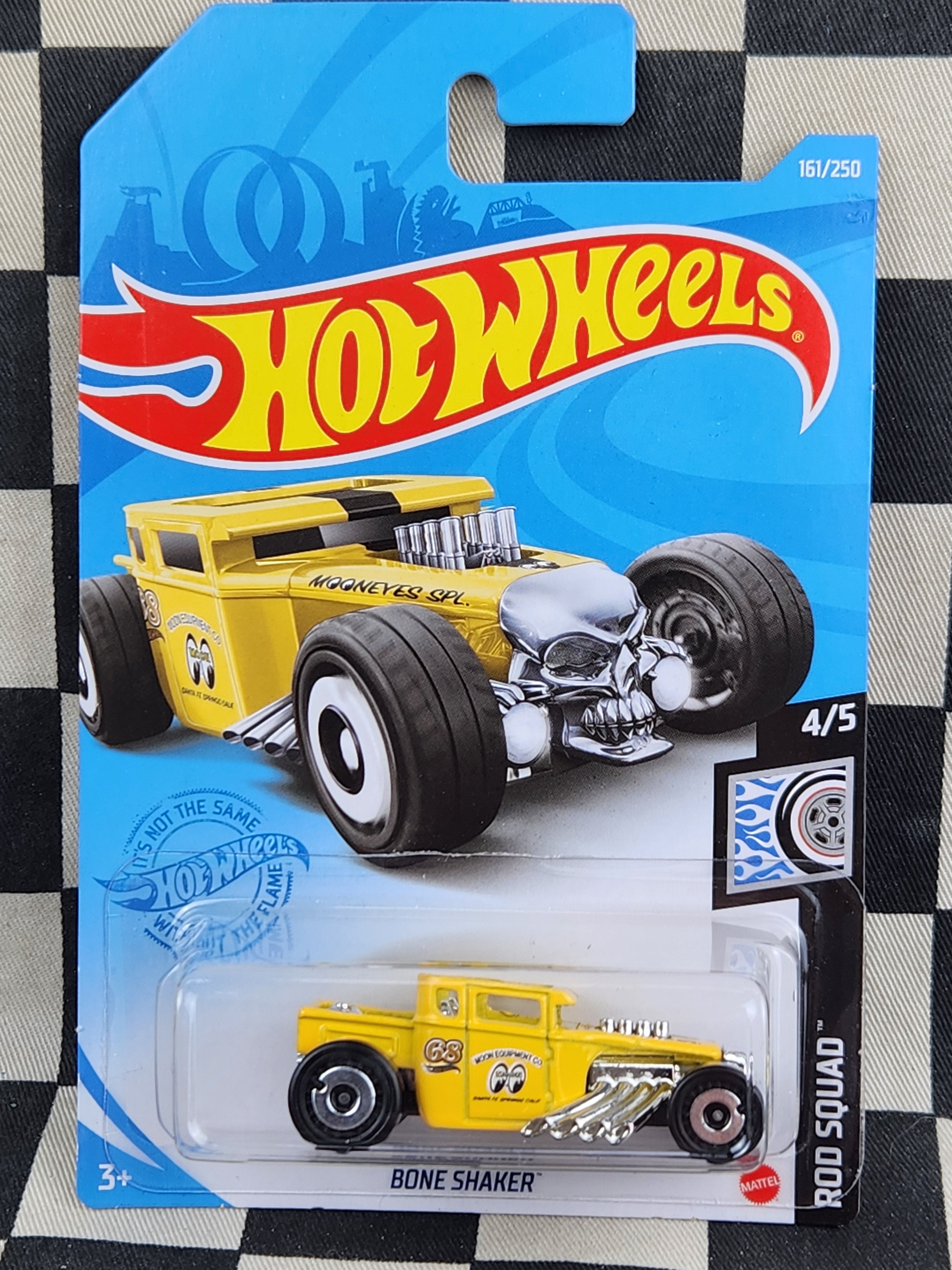 Hot Wheels 2021 Rod Squad MOONEYES Bone Shaker Hot Rod Pickup